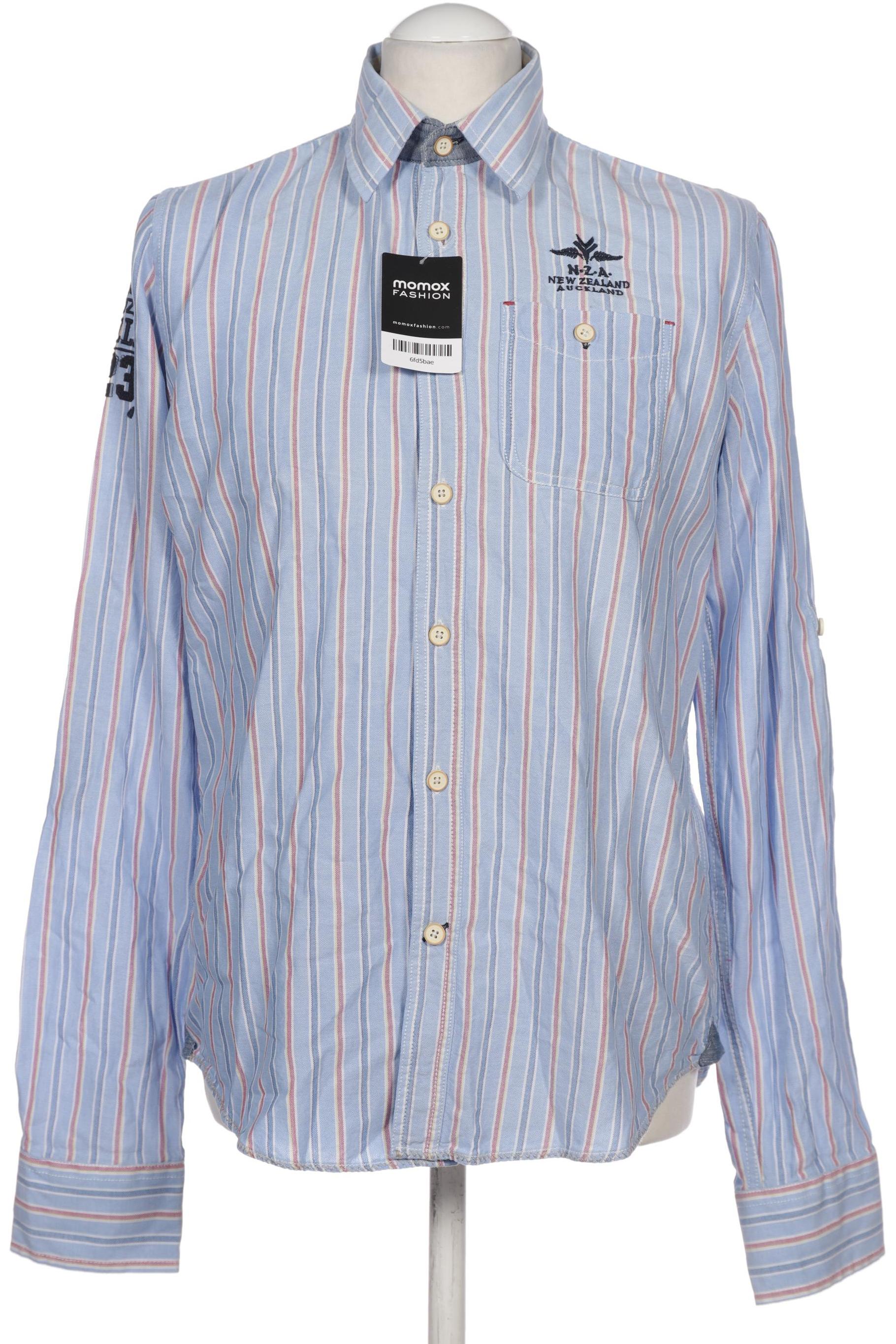 

NZA NEW ZEALAND AUCKLAND Herren Hemd, blau