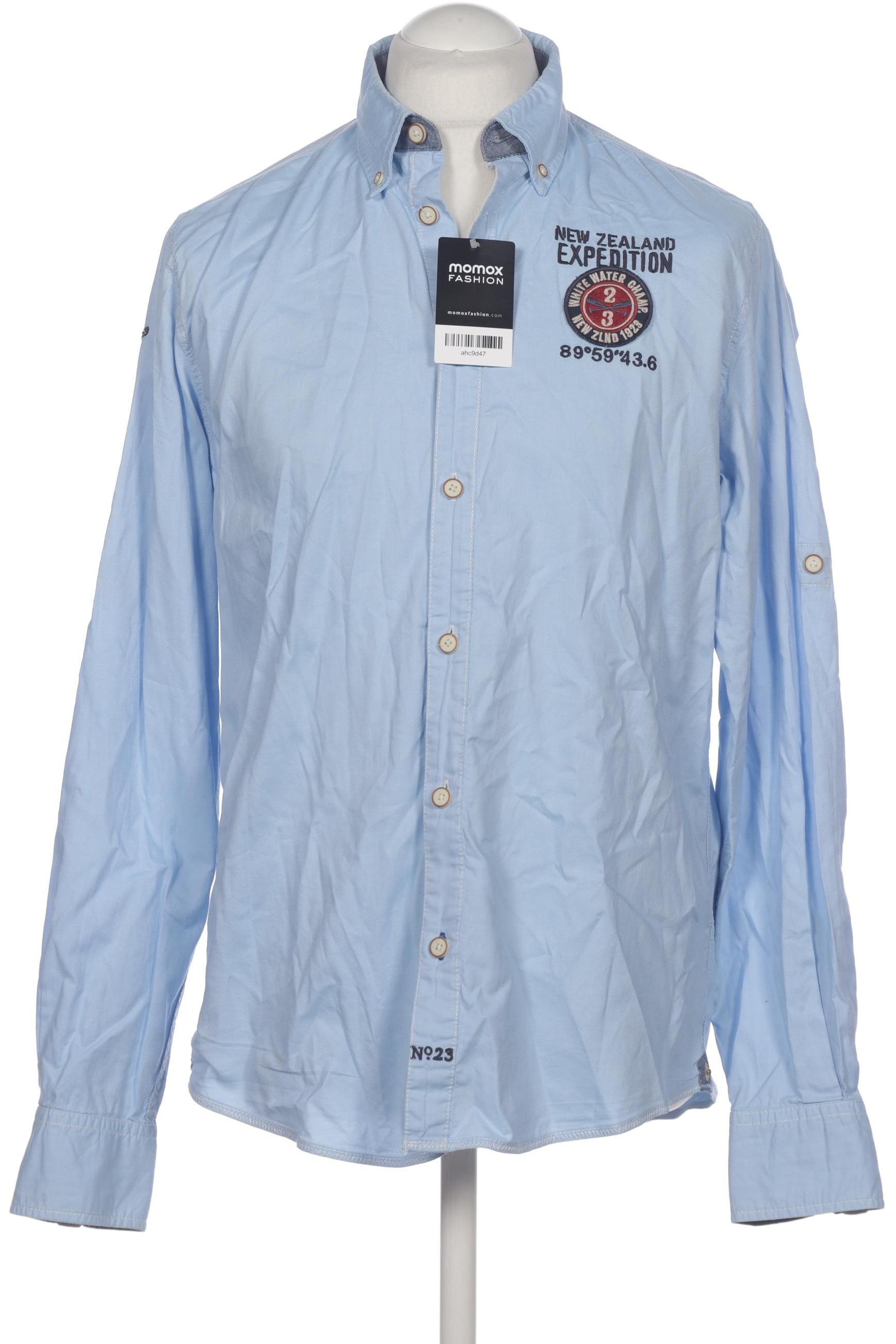 

NZA NEW Zealand Auckland Herren Hemd, blau, Gr. 48