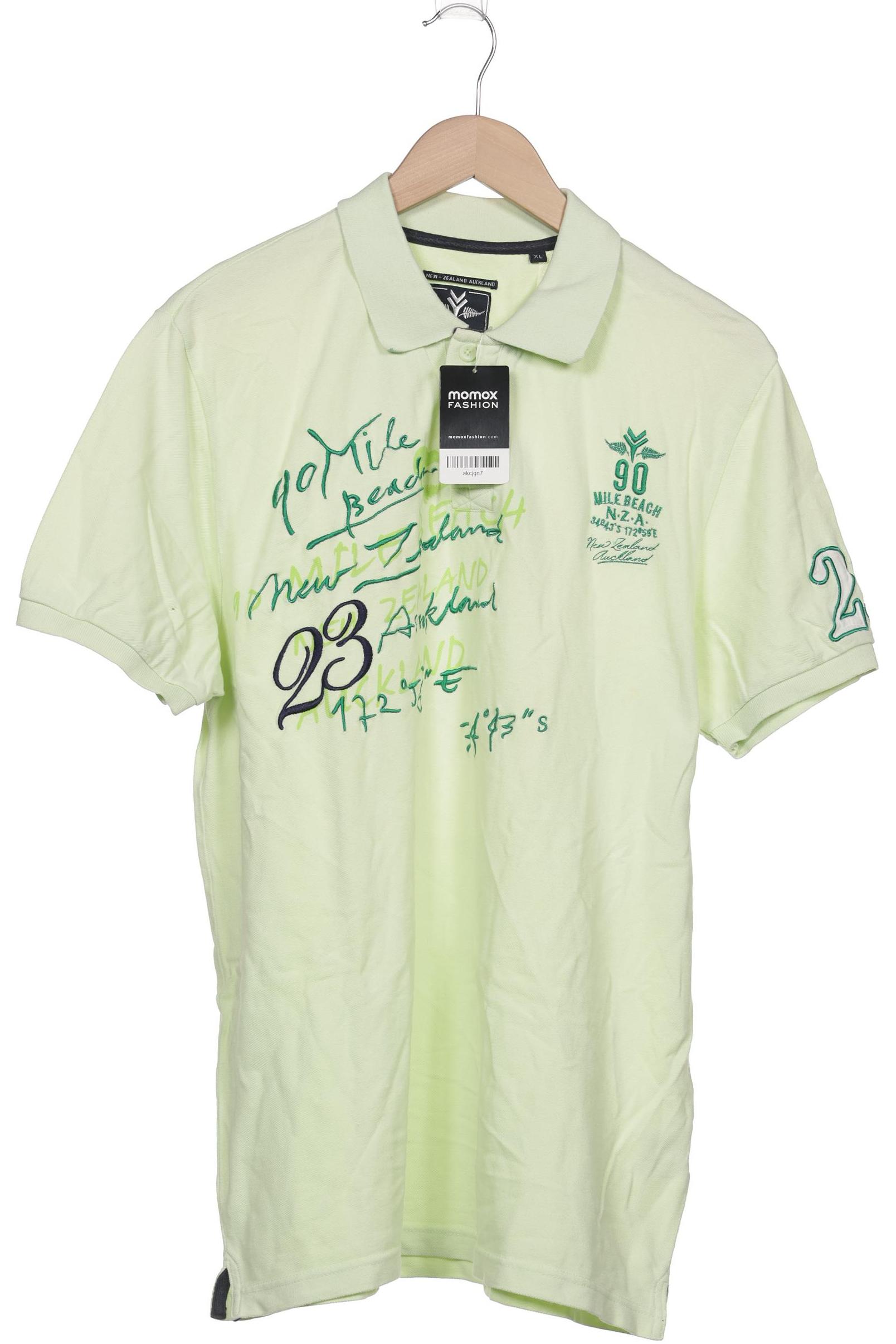 

NZA NEW Zealand Auckland Herren Poloshirt, hellgrün, Gr. 54