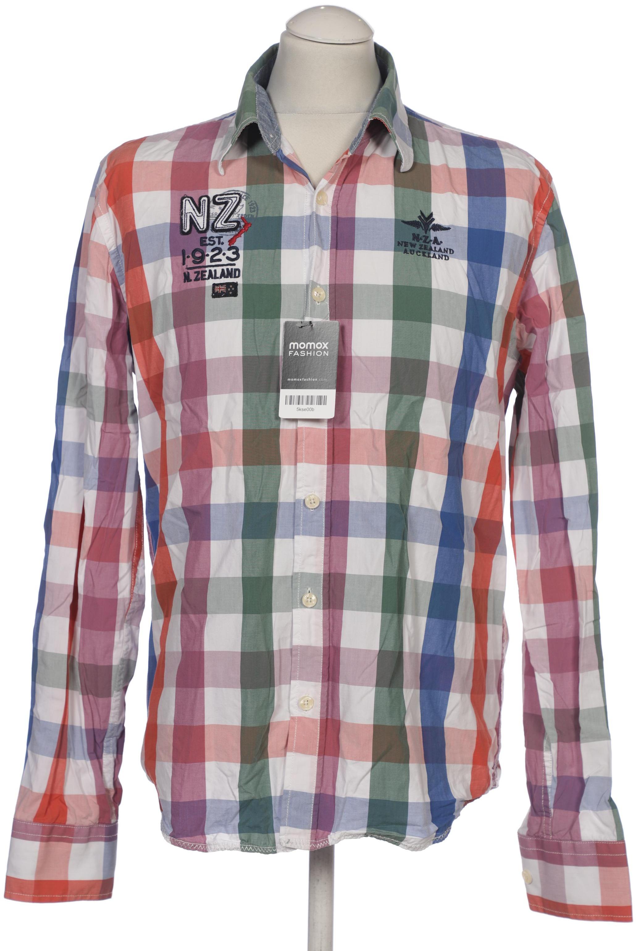 

NZA NEW Zealand Auckland Herren Hemd, mehrfarbig, Gr. 48