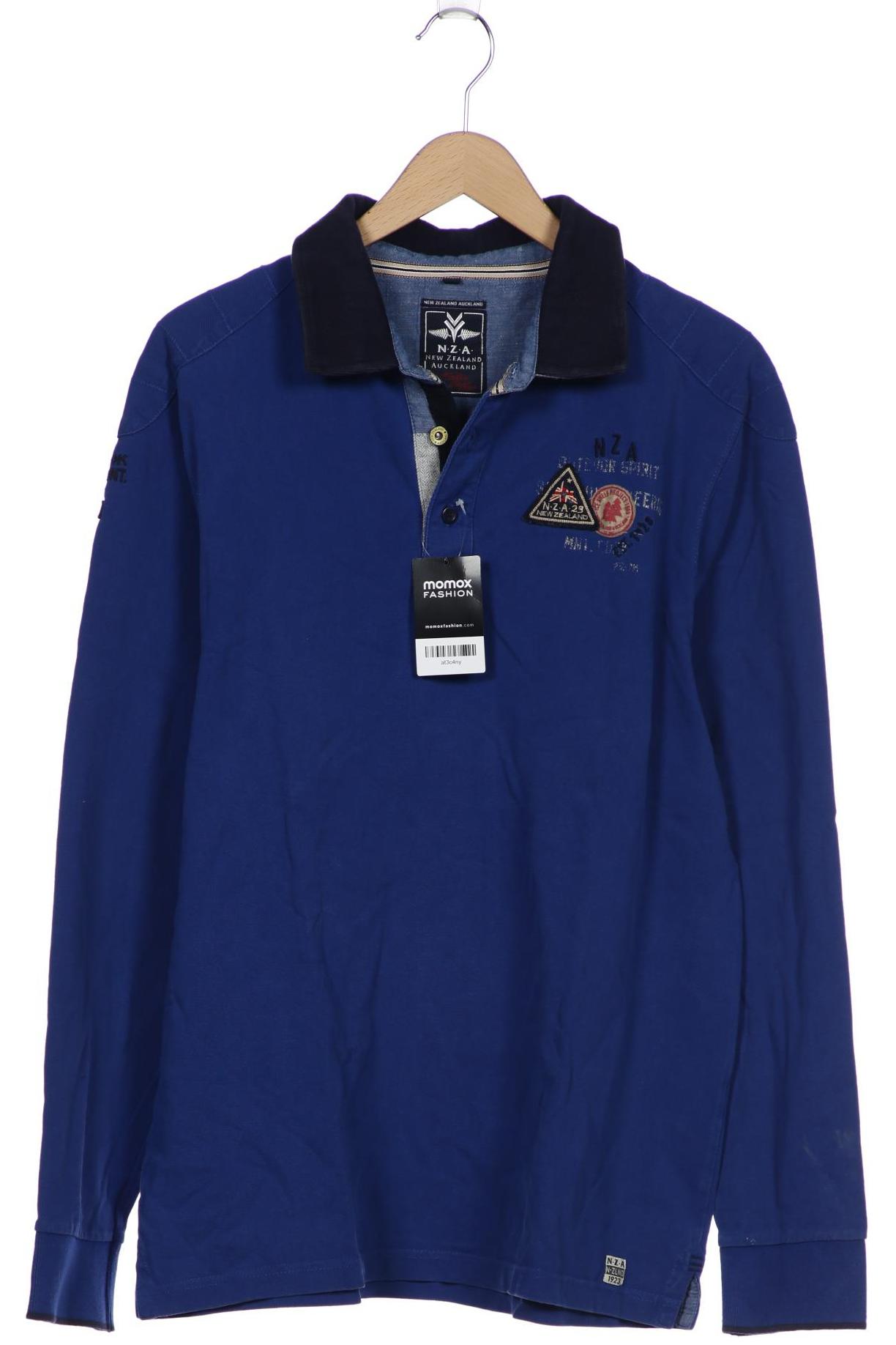 

NZA NEW ZEALAND AUCKLAND Herren Poloshirt, blau