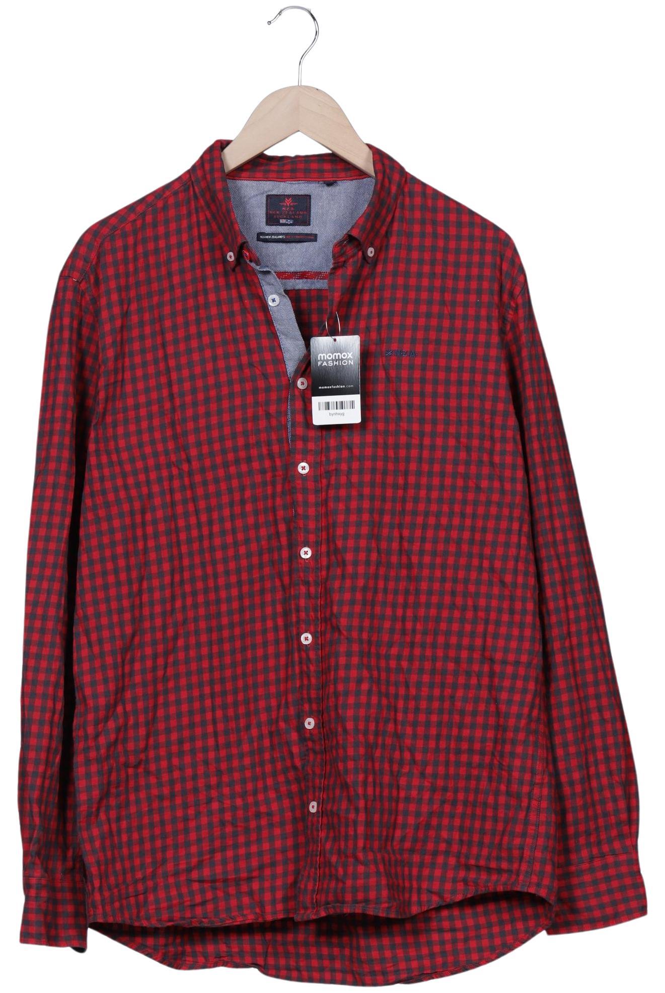 

NZA NEW Zealand Auckland Herren Hemd, bordeaux, Gr. 56