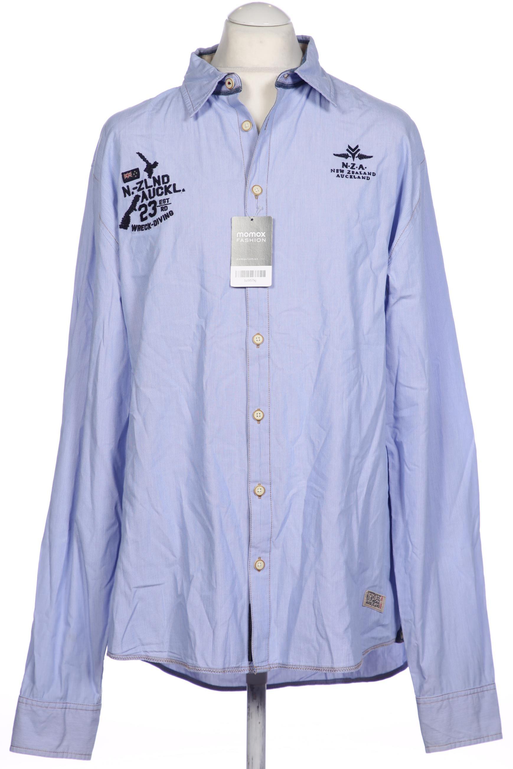 

NZA NEW ZEALAND AUCKLAND Herren Hemd, blau
