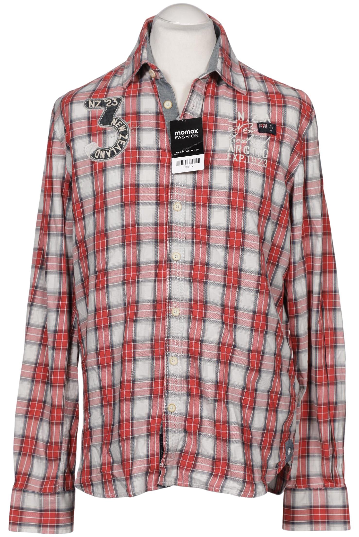 

NZA NEW Zealand Auckland Herren Hemd, mehrfarbig, Gr. 52