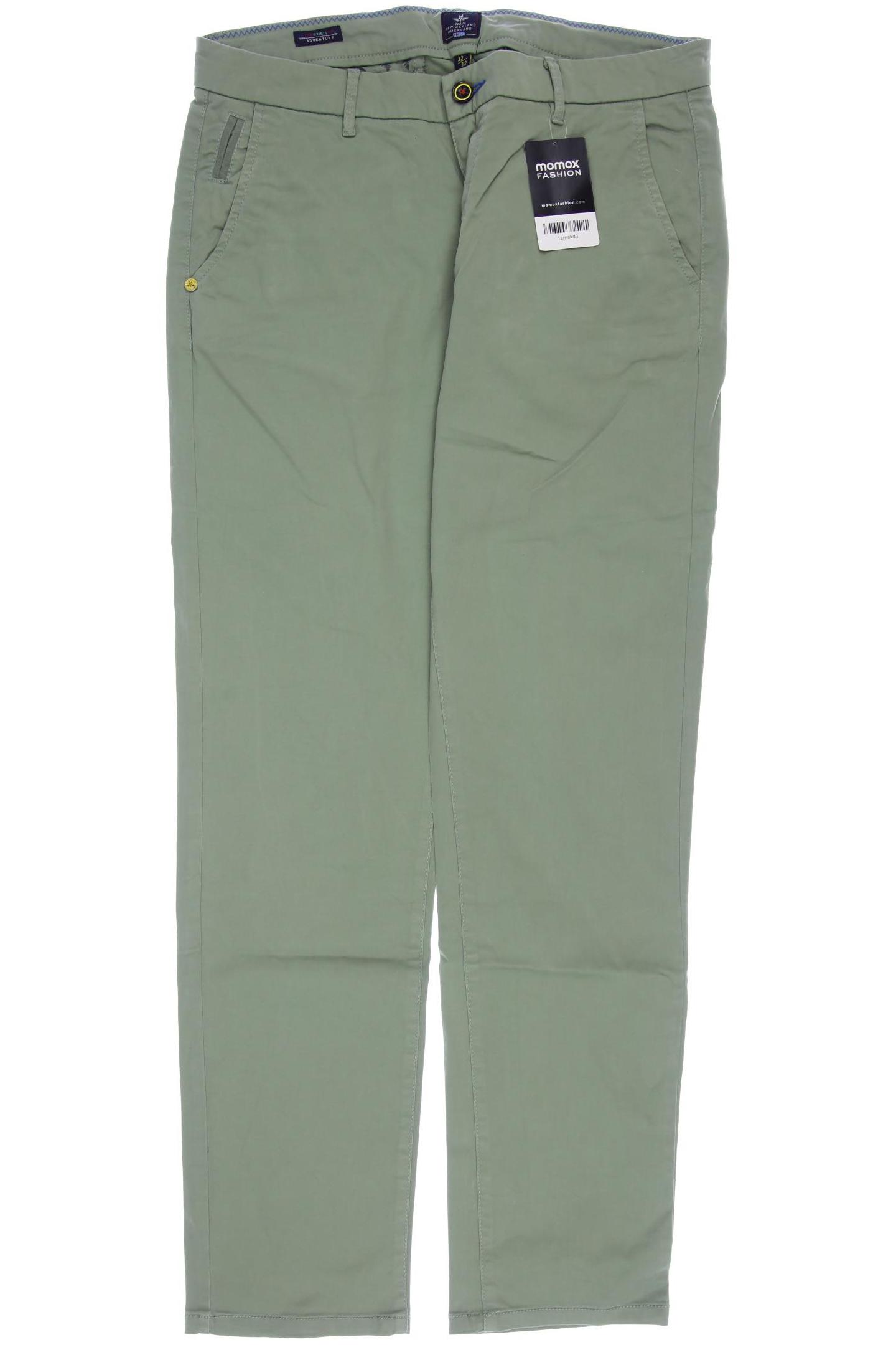 

NZA NEW Zealand Auckland Herren Stoffhose, grün, Gr. 32