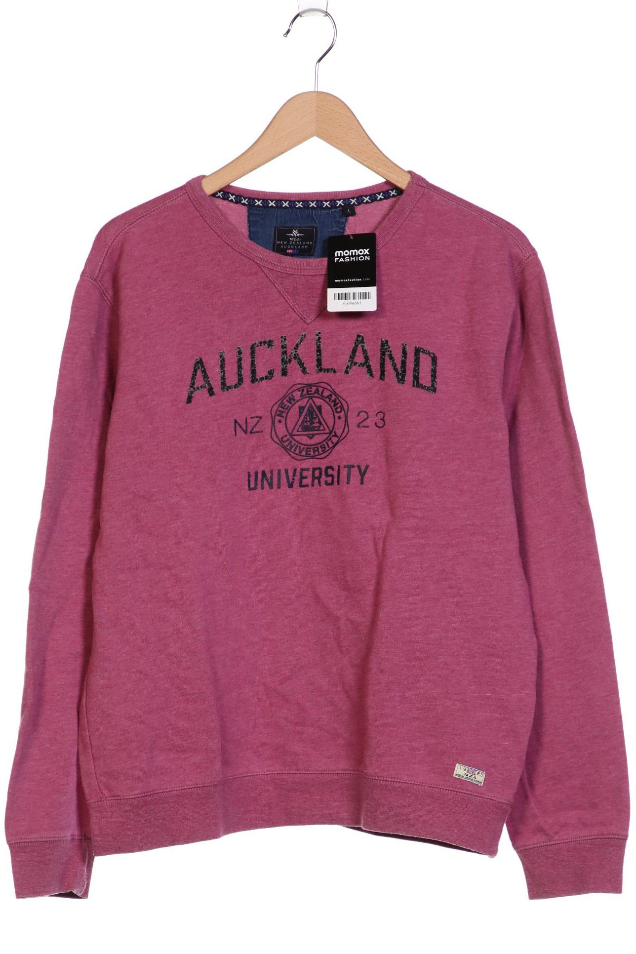 

NZA NEW Zealand Auckland Herren Sweatshirt, bordeaux, Gr. 52