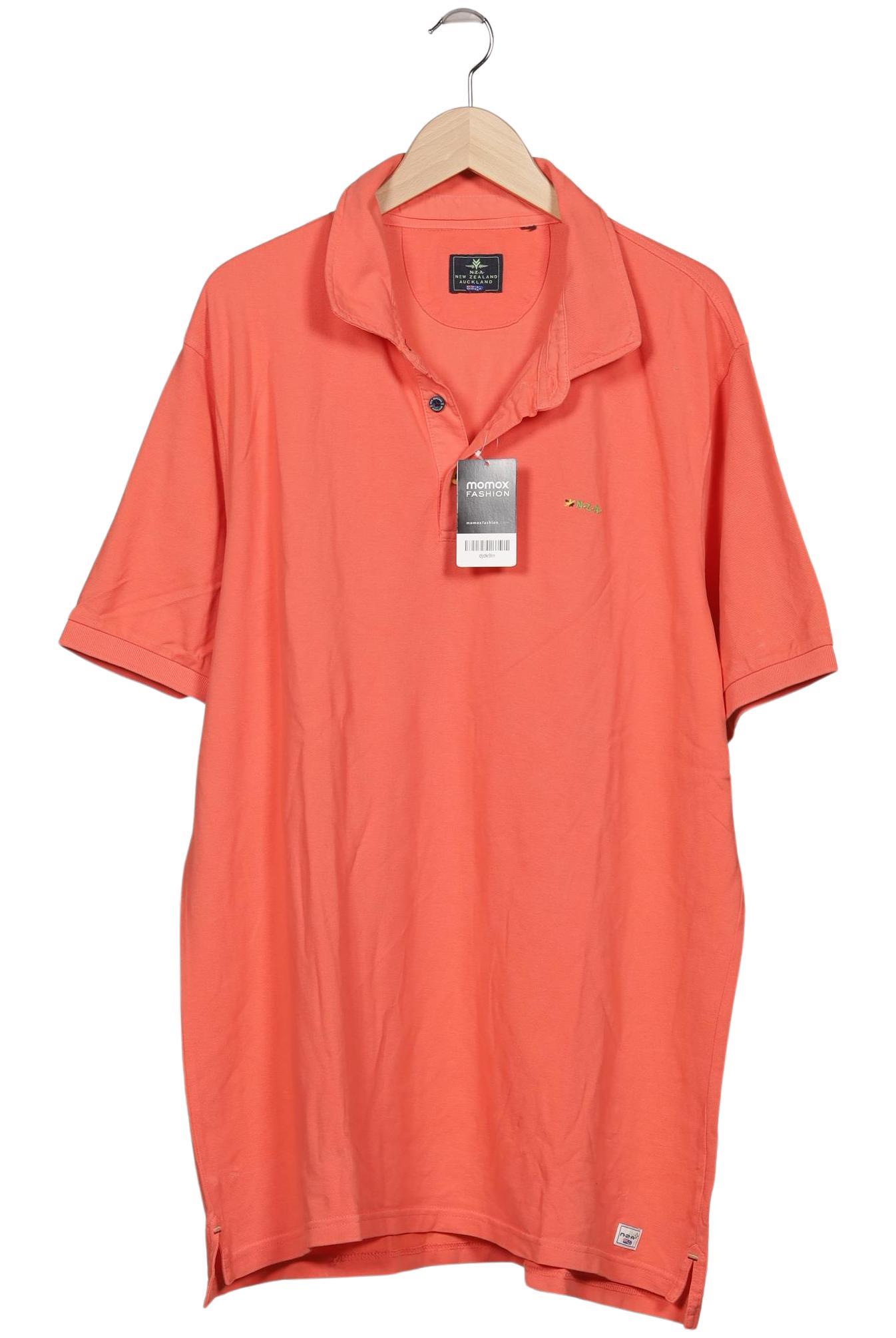 

NZA NEW Zealand Auckland Herren Poloshirt, orange, Gr. 56