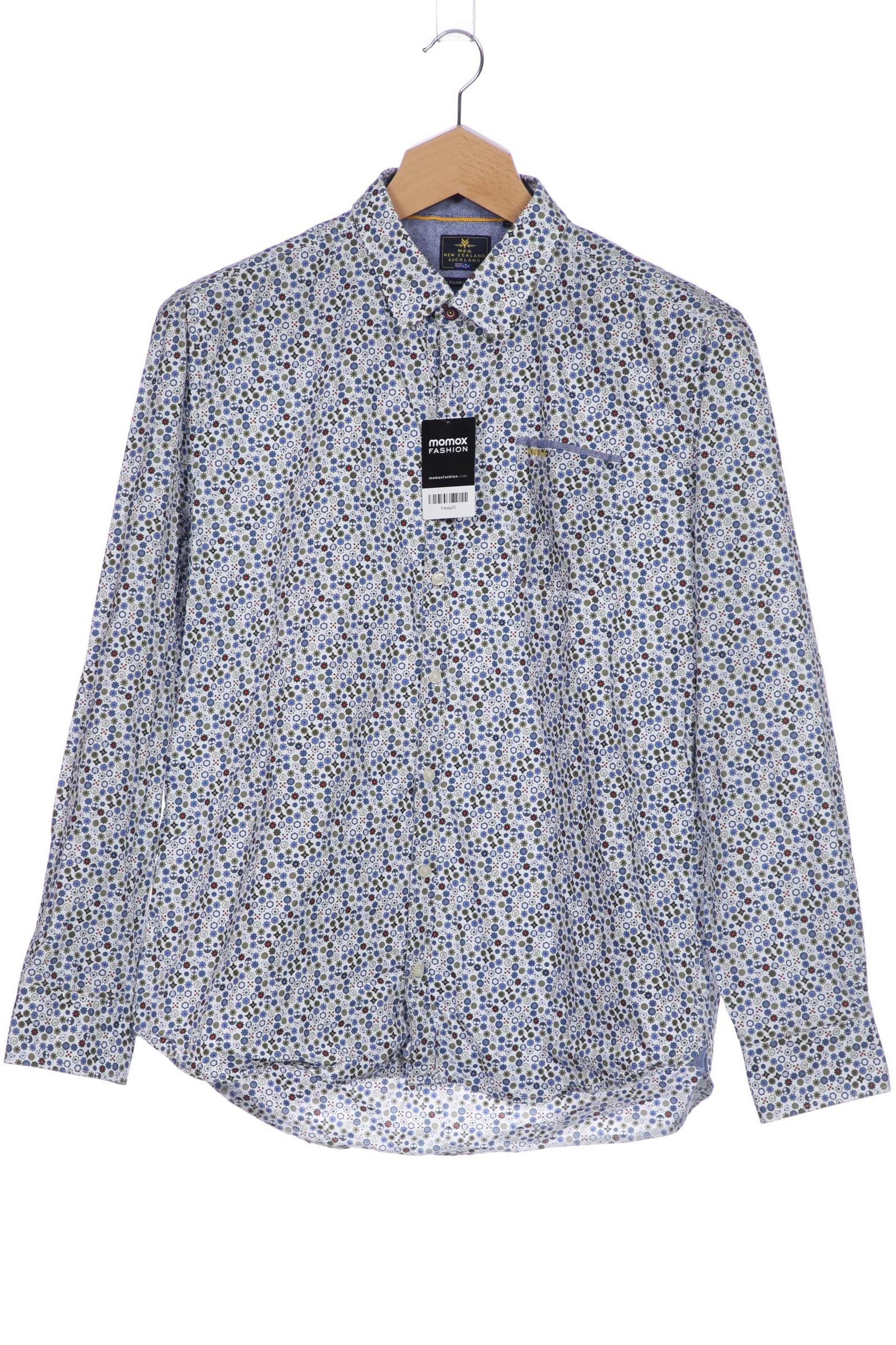 

NZA NEW Zealand Auckland Herren Hemd, blau, Gr. 56