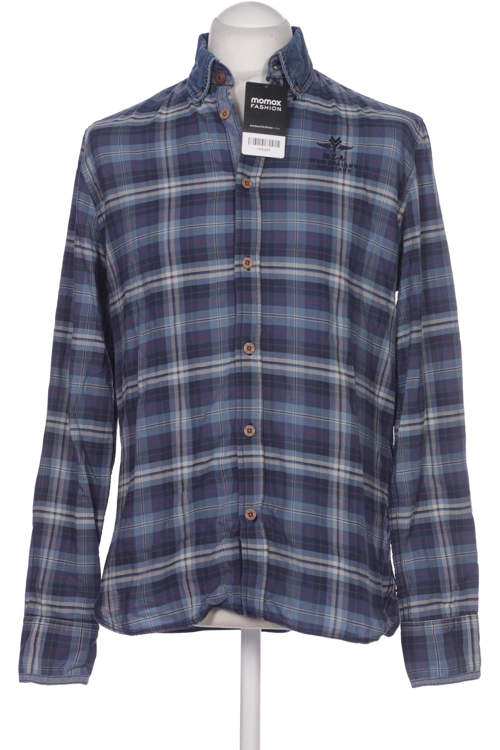 

NZA NEW Zealand Auckland Herren Hemd, blau, Gr. 48