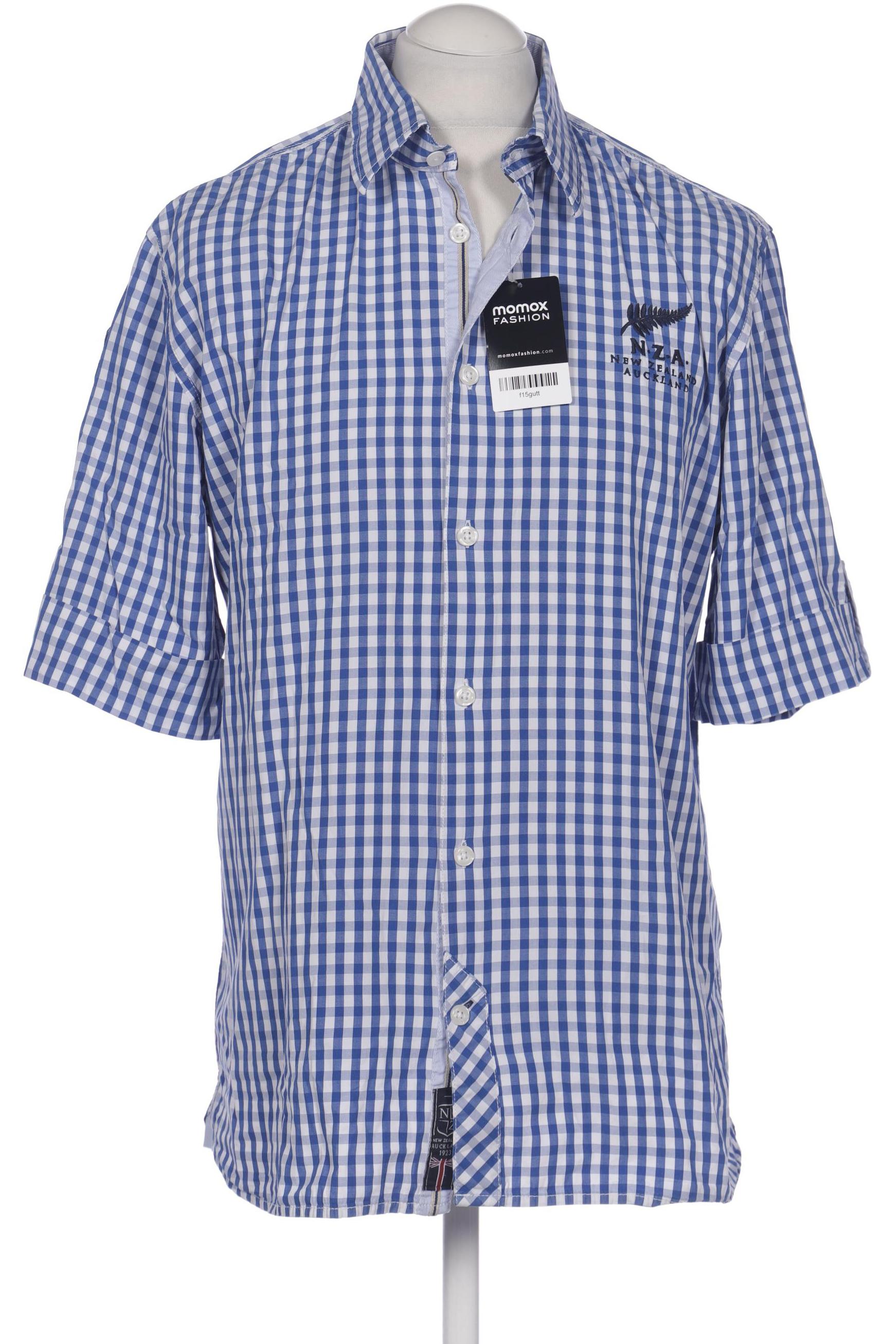 

NZA NEW Zealand Auckland Herren Hemd, blau, Gr. 54