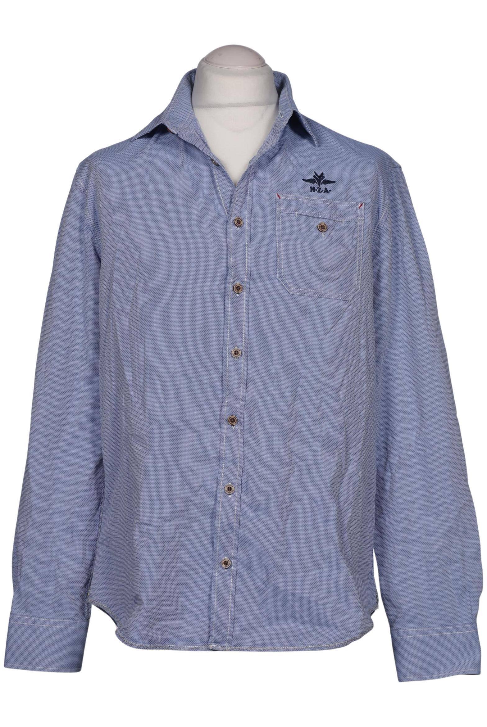 

NZA NEW Zealand Auckland Herren Hemd, blau, Gr. 54