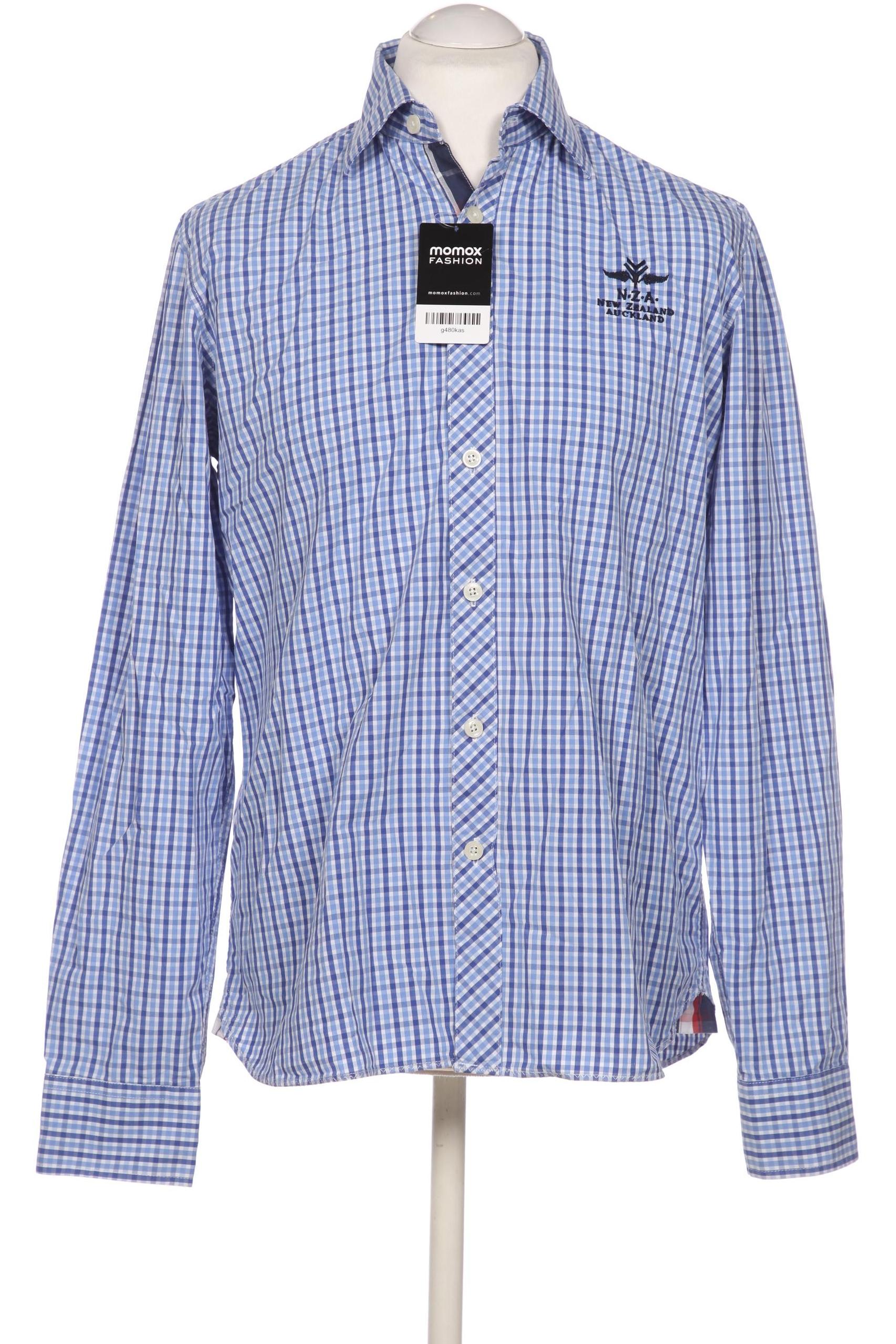 

NZA NEW Zealand Auckland Herren Hemd, blau, Gr. 52