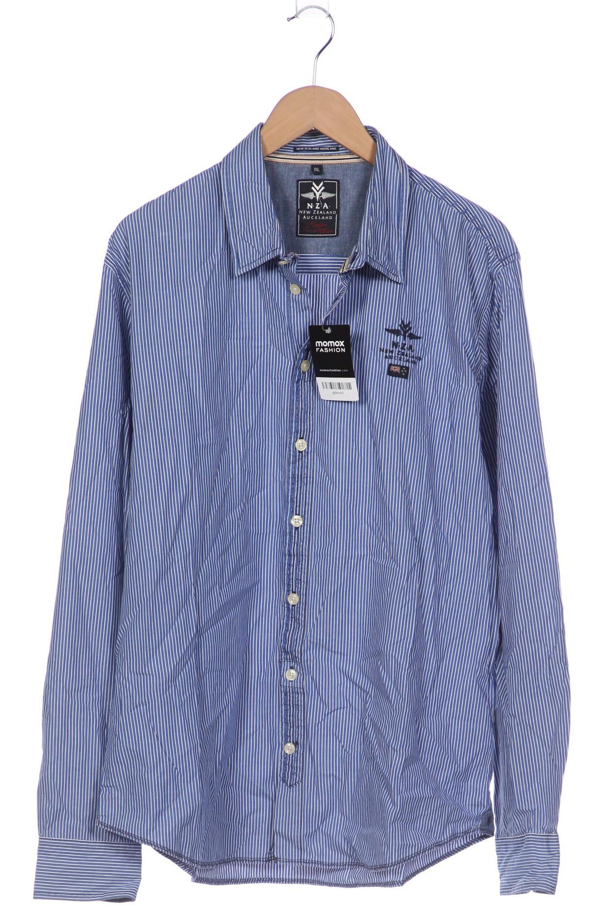

NZA NEW ZEALAND AUCKLAND Herren Hemd, blau