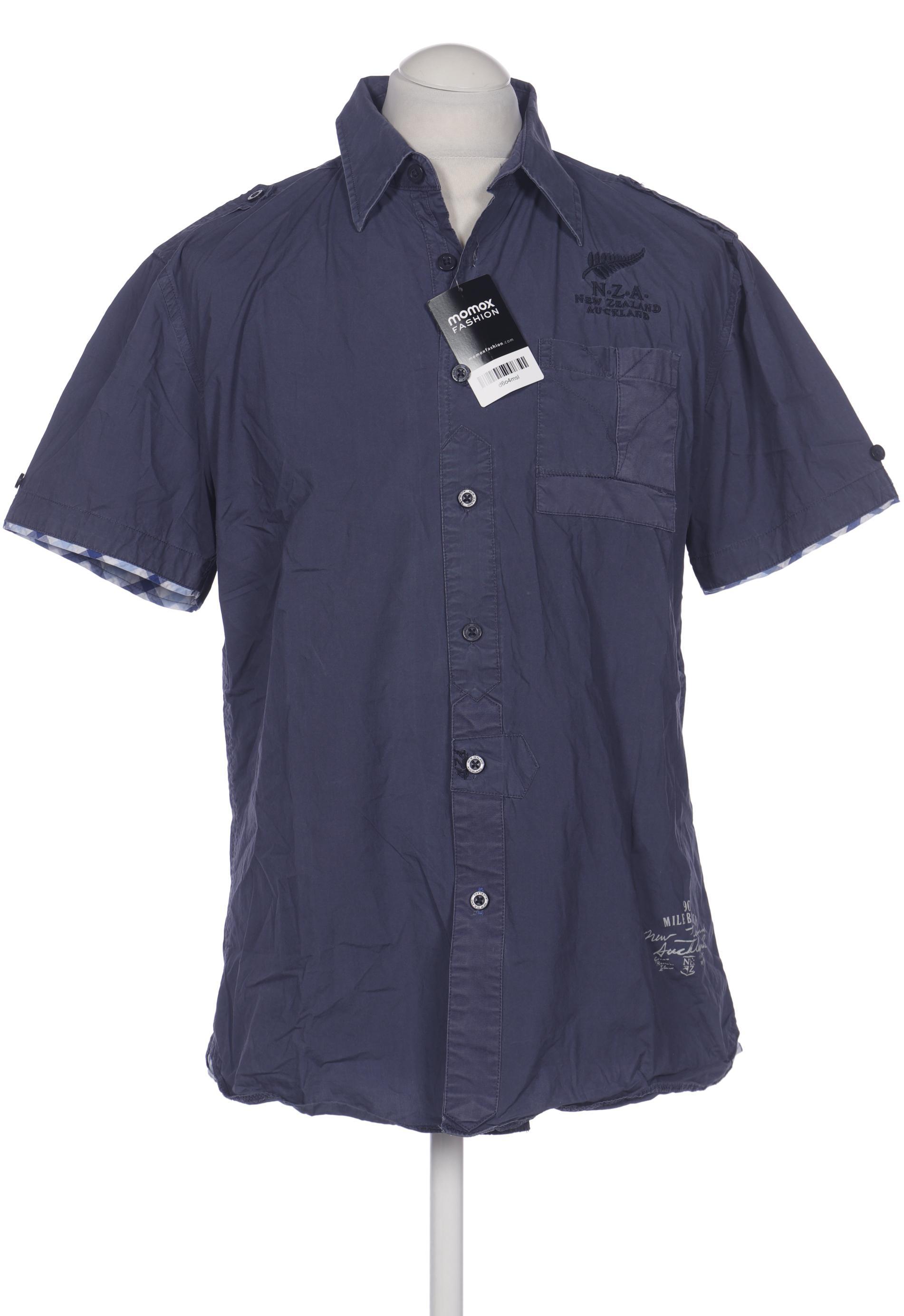 

NZA NEW Zealand Auckland Herren Hemd, blau, Gr. 52
