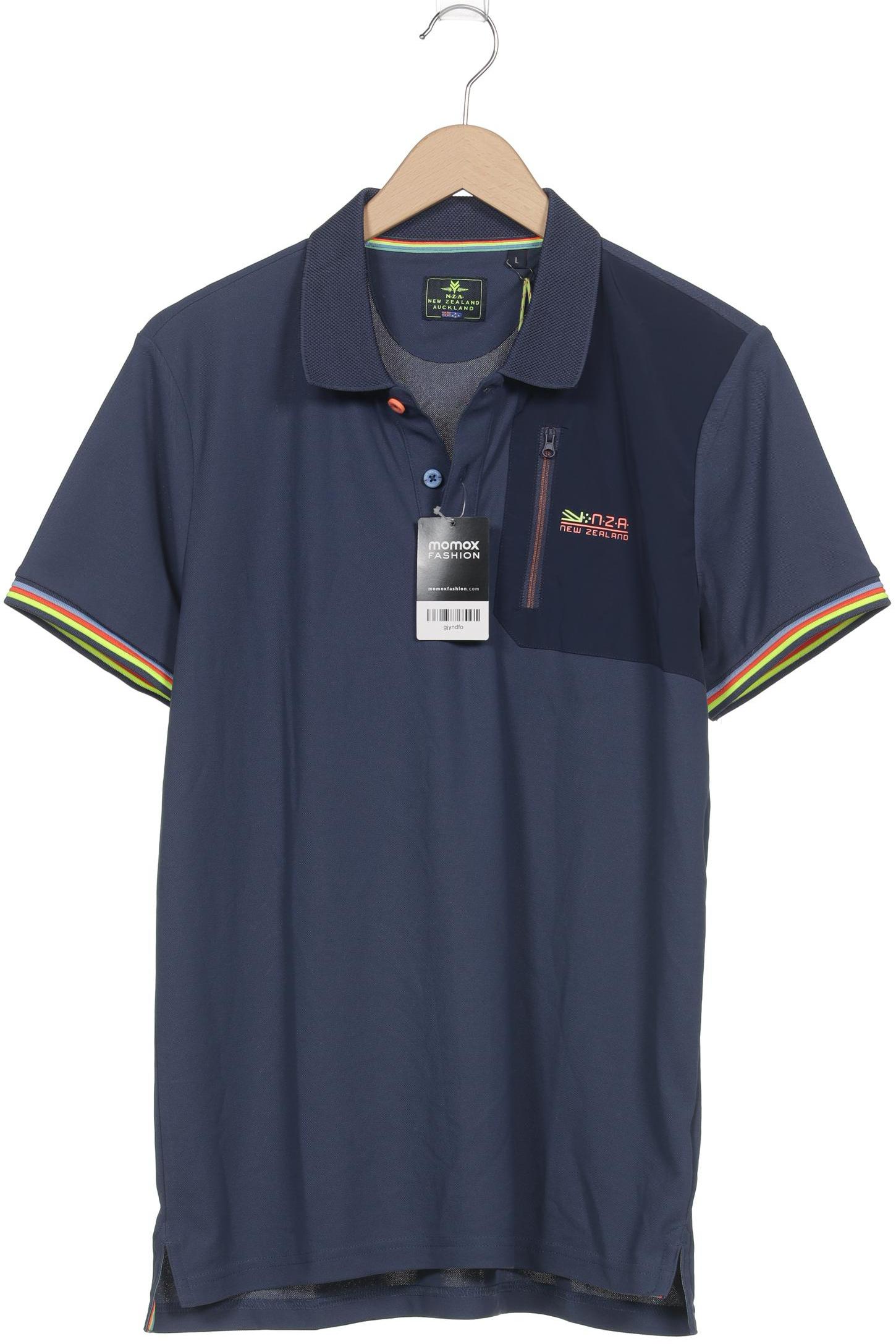 

NZA NEW Zealand Auckland Herren Poloshirt, marineblau, Gr. 52