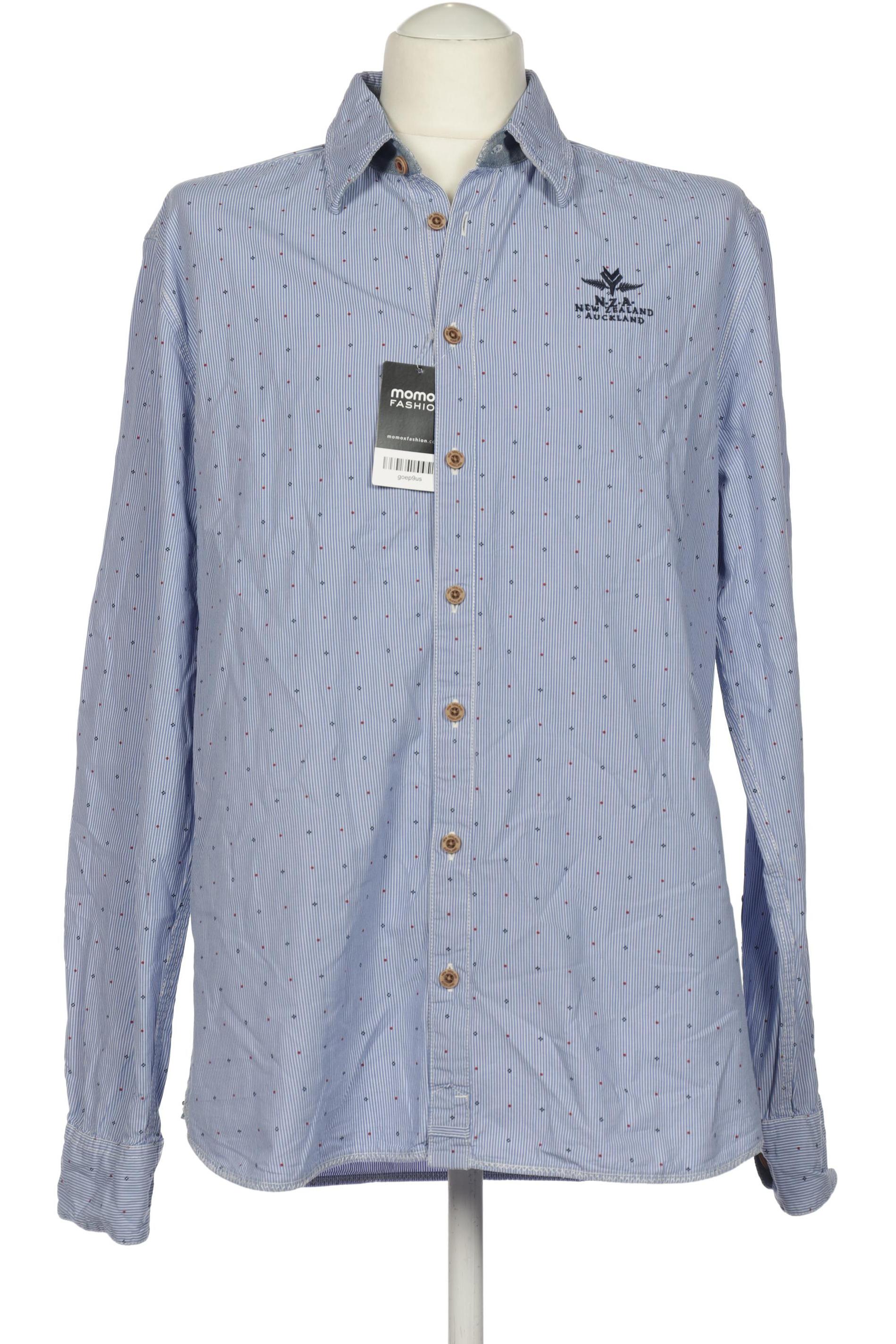 

NZA NEW ZEALAND AUCKLAND Herren Hemd, blau