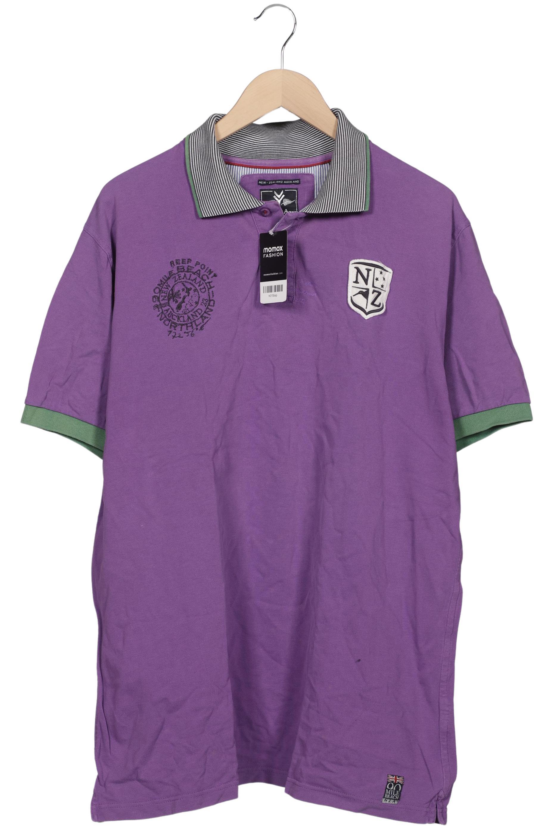 

NZA NEW Zealand Auckland Herren Poloshirt, flieder, Gr. 56