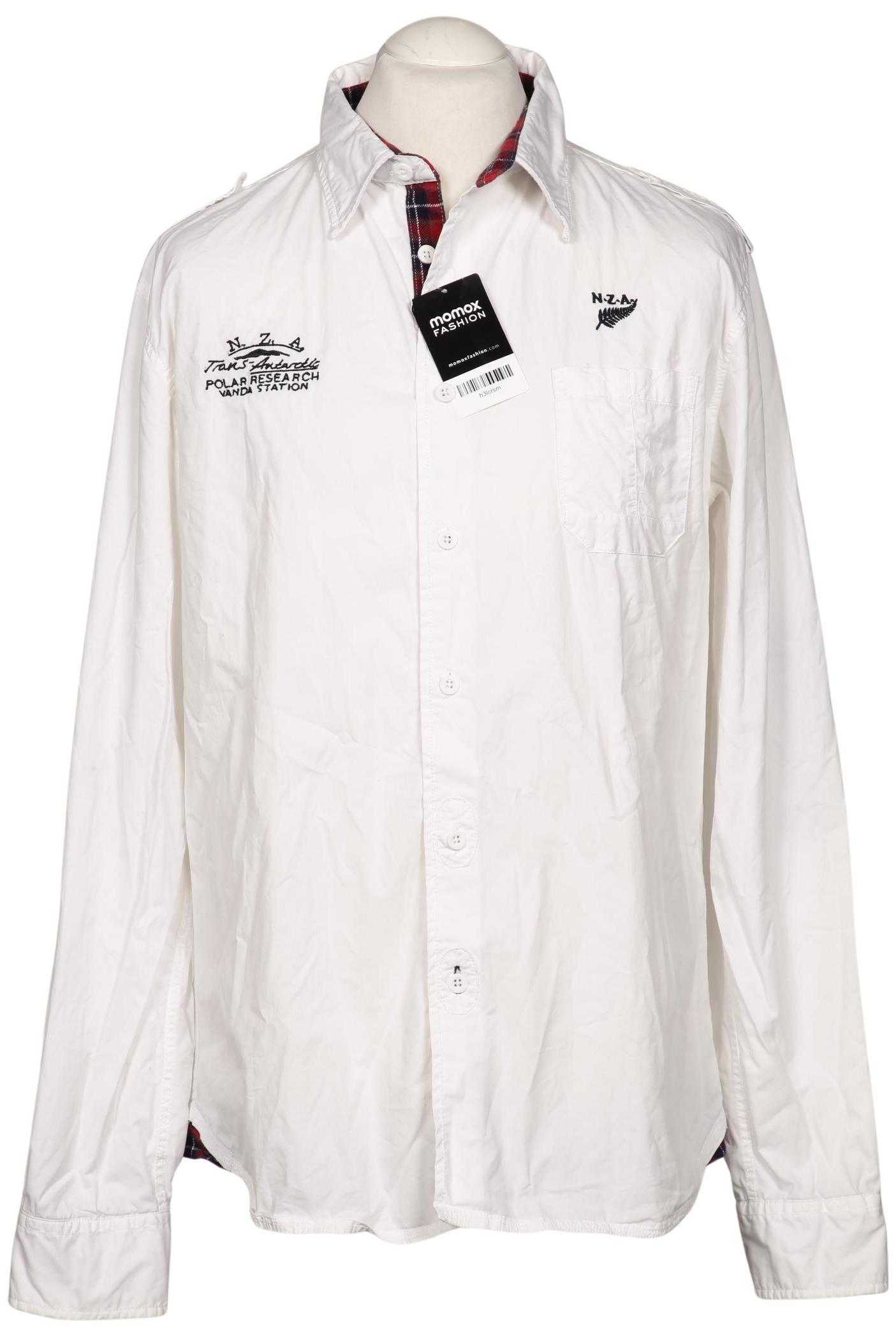 

NZA NEW Zealand Auckland Herren Hemd, weiß, Gr. 54