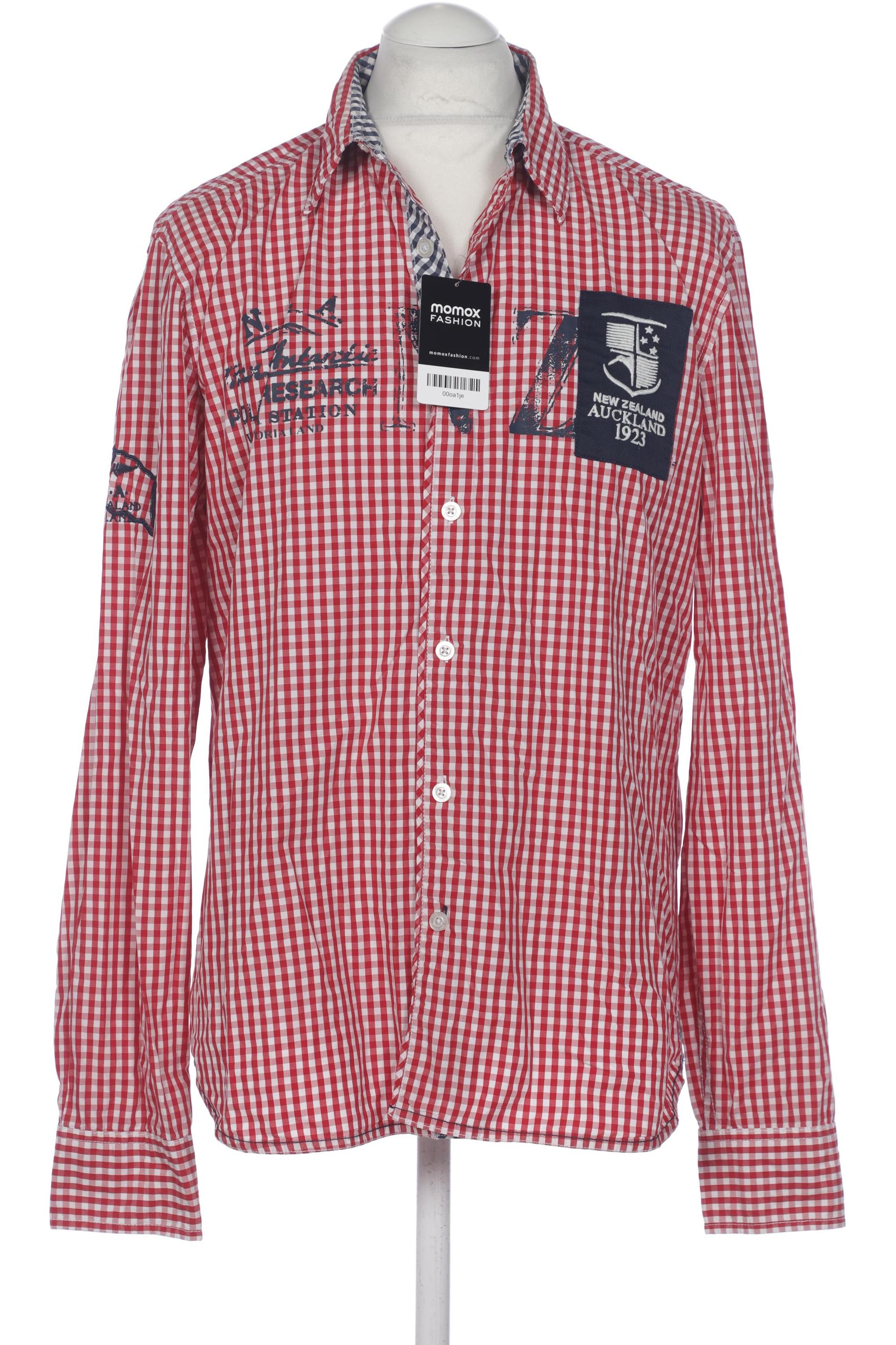 

NZA NEW ZEALAND AUCKLAND Herren Hemd, rot