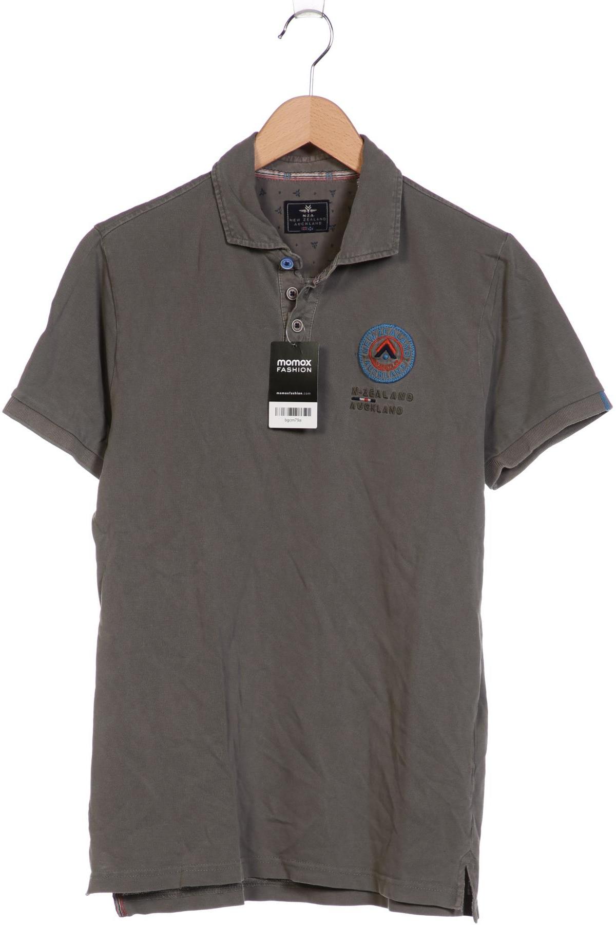 

NZA NEW Zealand Auckland Herren Poloshirt, grau, Gr. 48