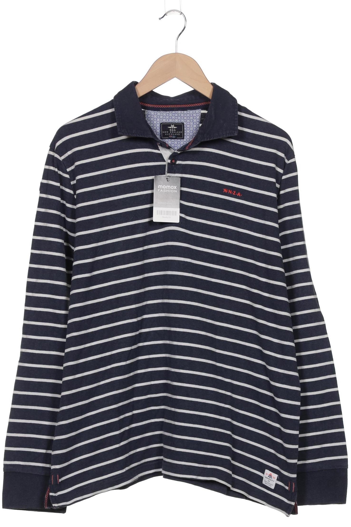 

NZA NEW Zealand Auckland Herren Langarmshirt, blau, Gr. 54