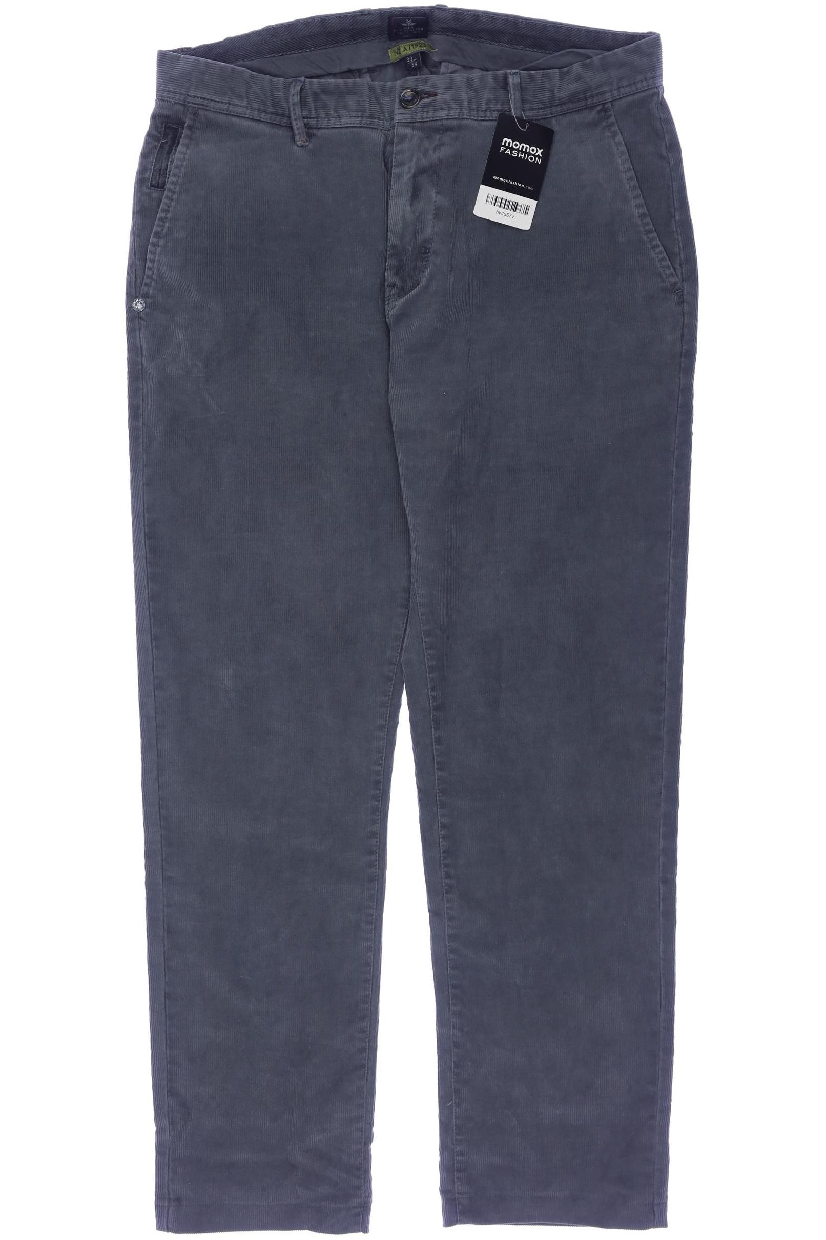 Thumbnail - NZA NEW Zealand Auckland Herren Stoffhose, grau, Gr. 33