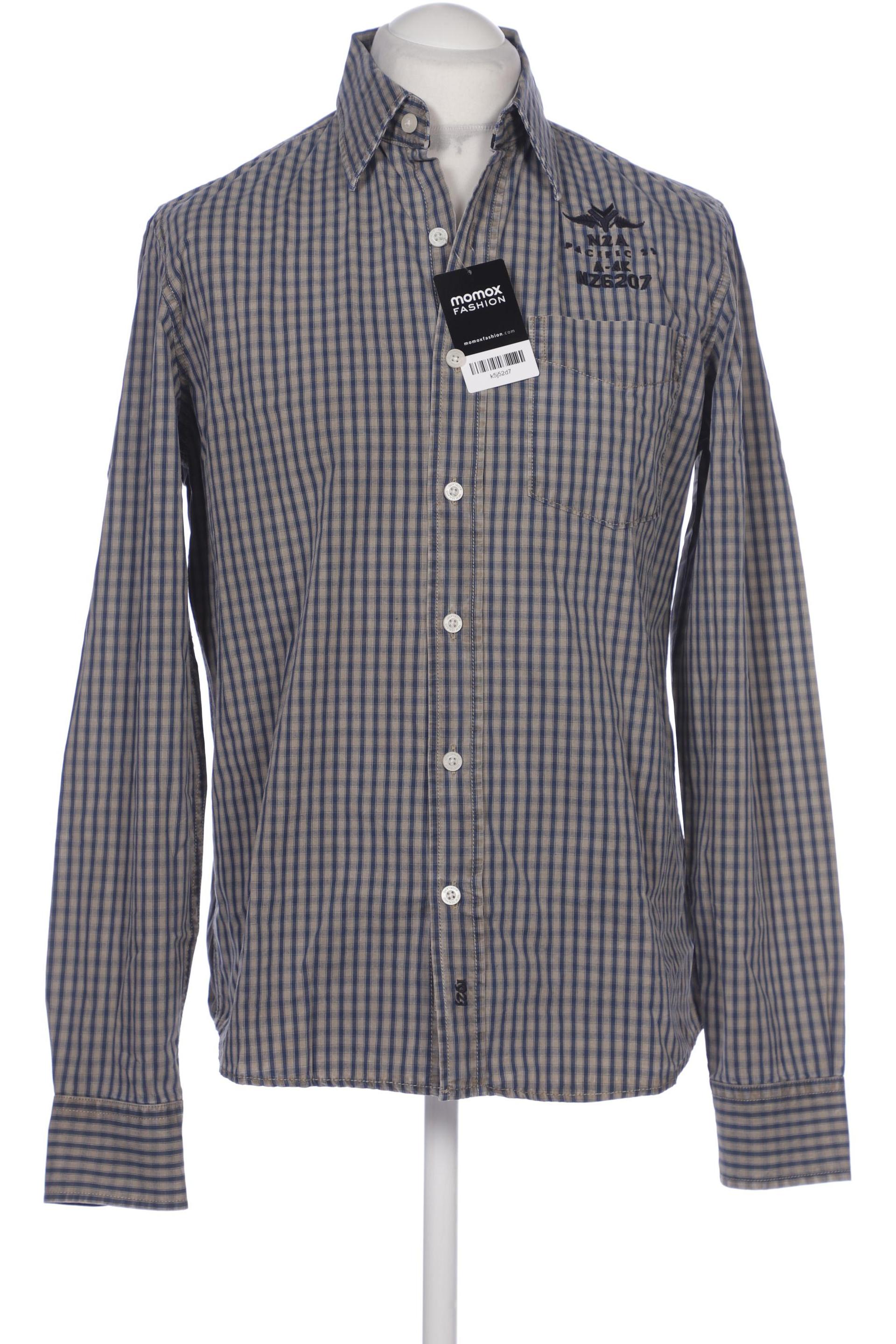 

NZA NEW Zealand Auckland Herren Hemd, grau, Gr. 48