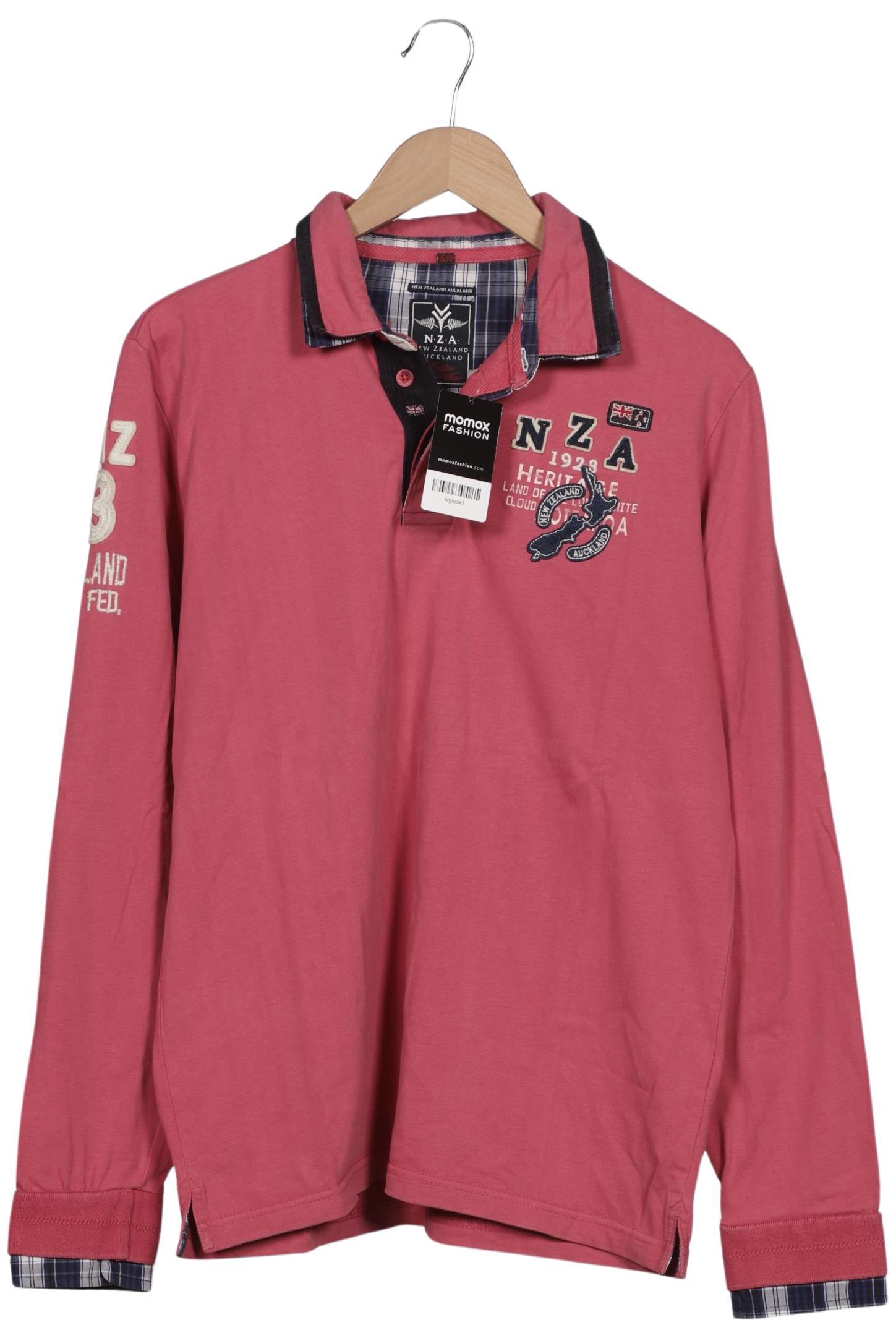 

NZA NEW Zealand Auckland Herren Poloshirt, pink, Gr. 48