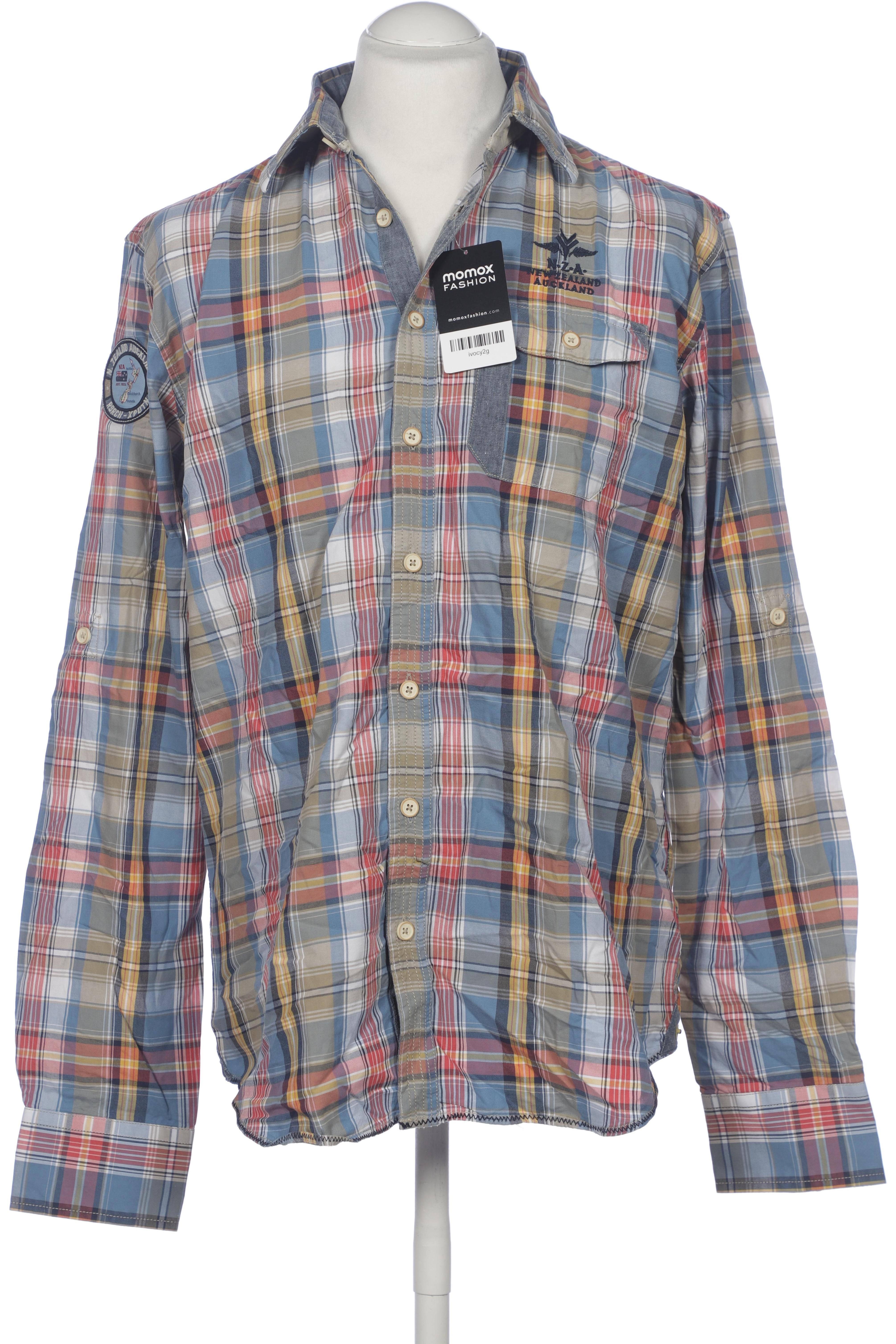 

NZA NEW Zealand Auckland Herren Hemd, blau, Gr. 52