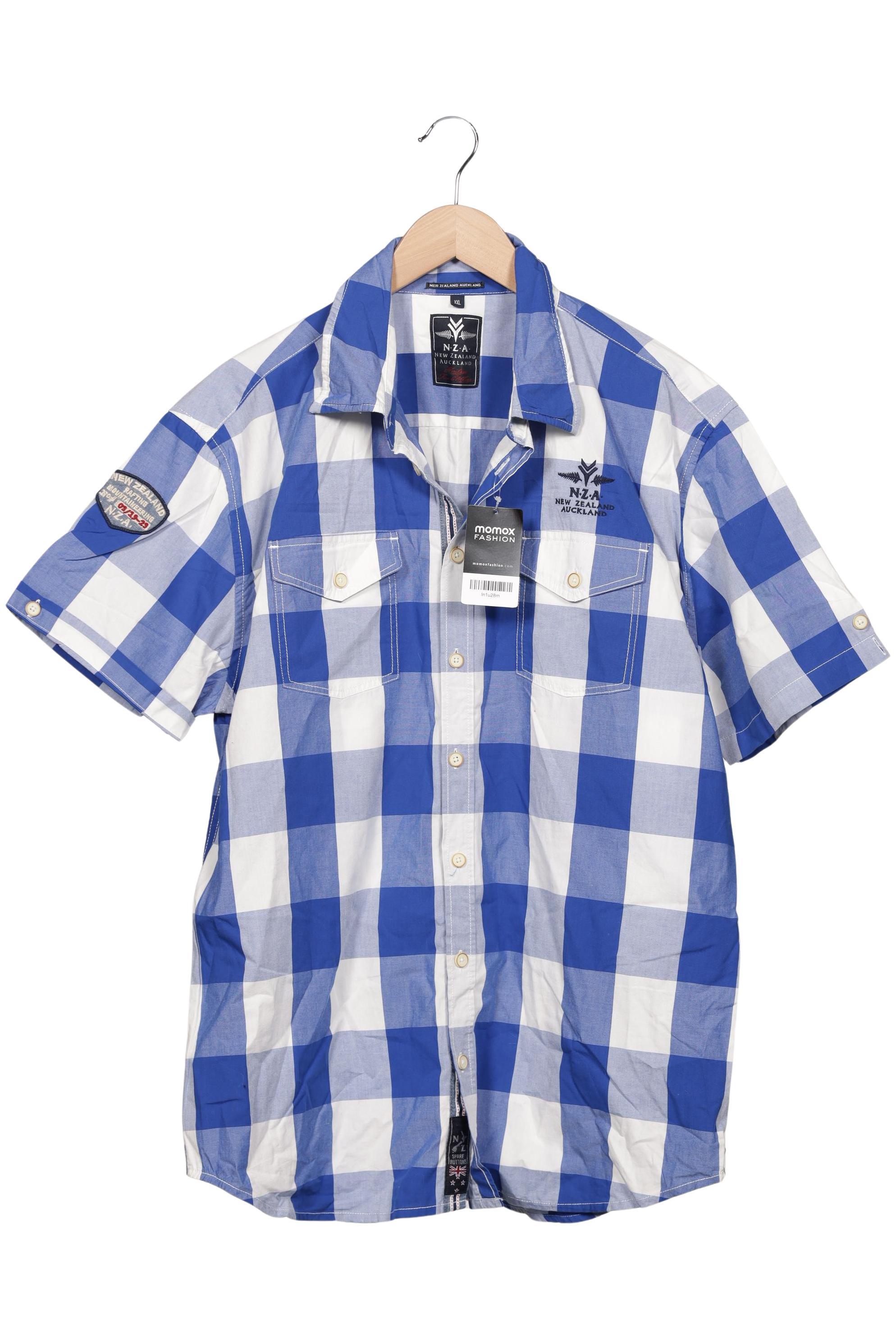 

NZA NEW Zealand Auckland Herren Hemd, blau, Gr. 56