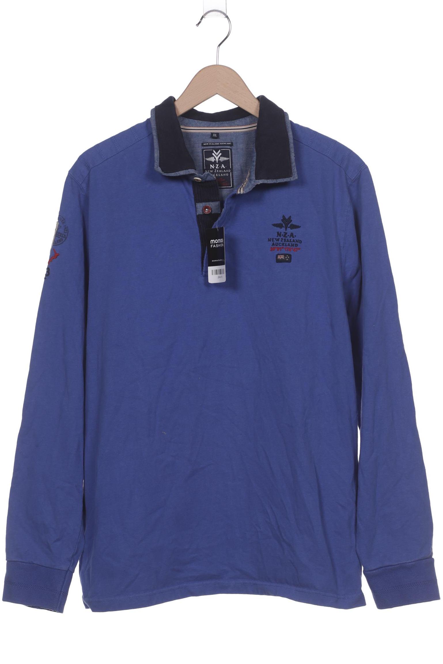 

NZA NEW Zealand Auckland Herren Poloshirt, blau, Gr. 56