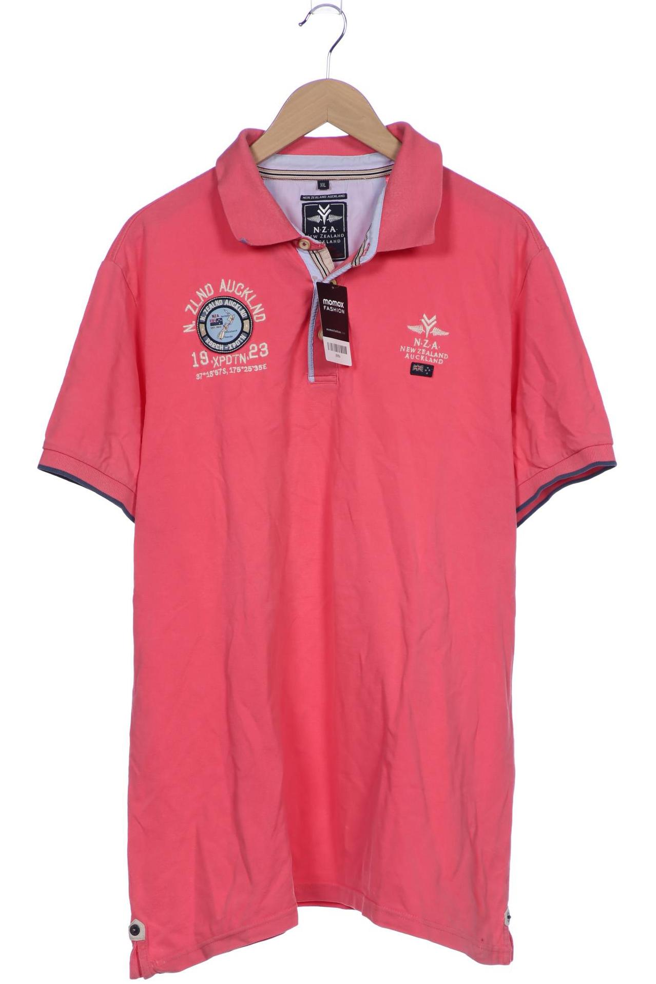 

NZA NEW Zealand Auckland Herren Poloshirt, pink, Gr. 56