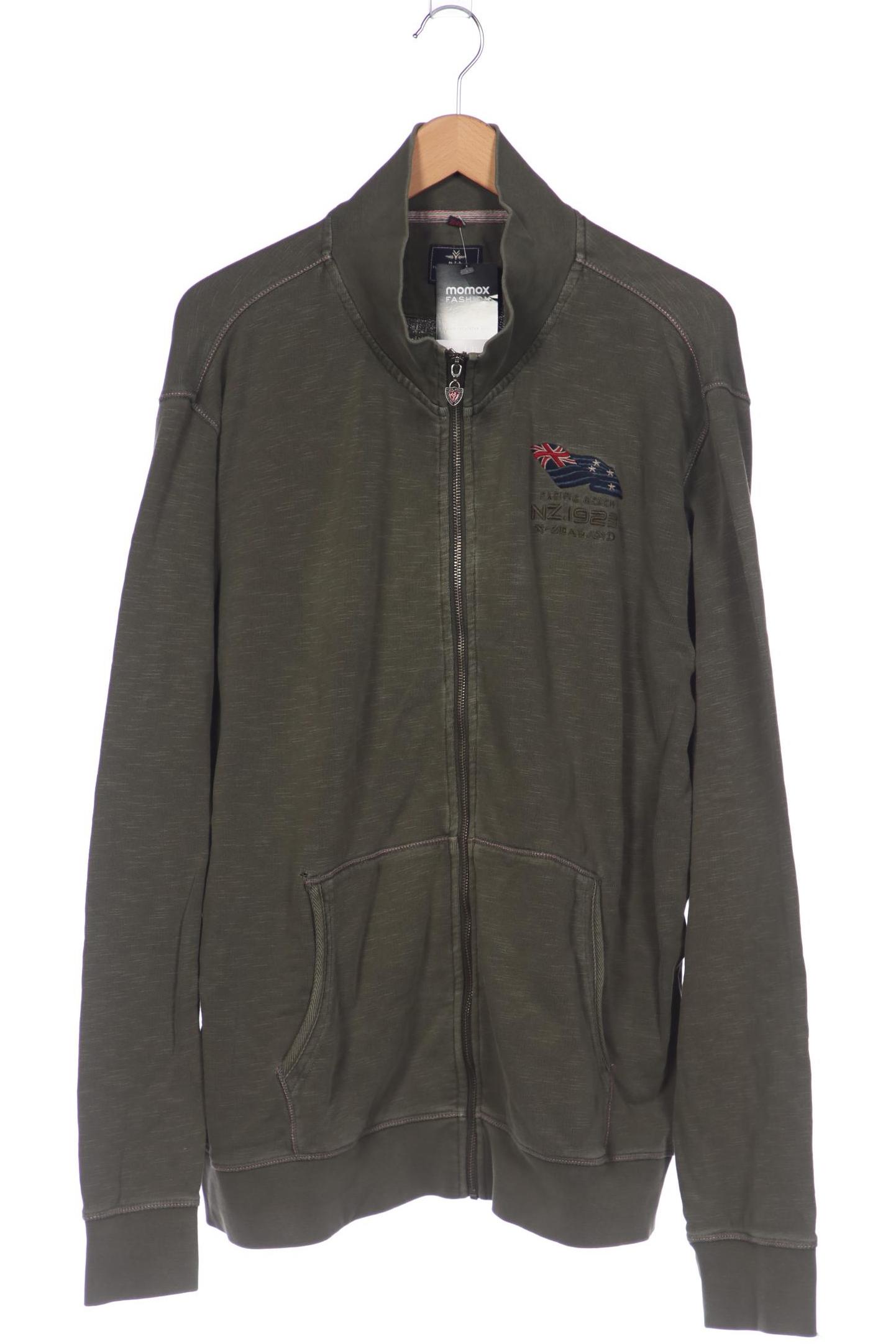 

NZA NEW Zealand Auckland Herren Sweatshirt, grün, Gr. 58