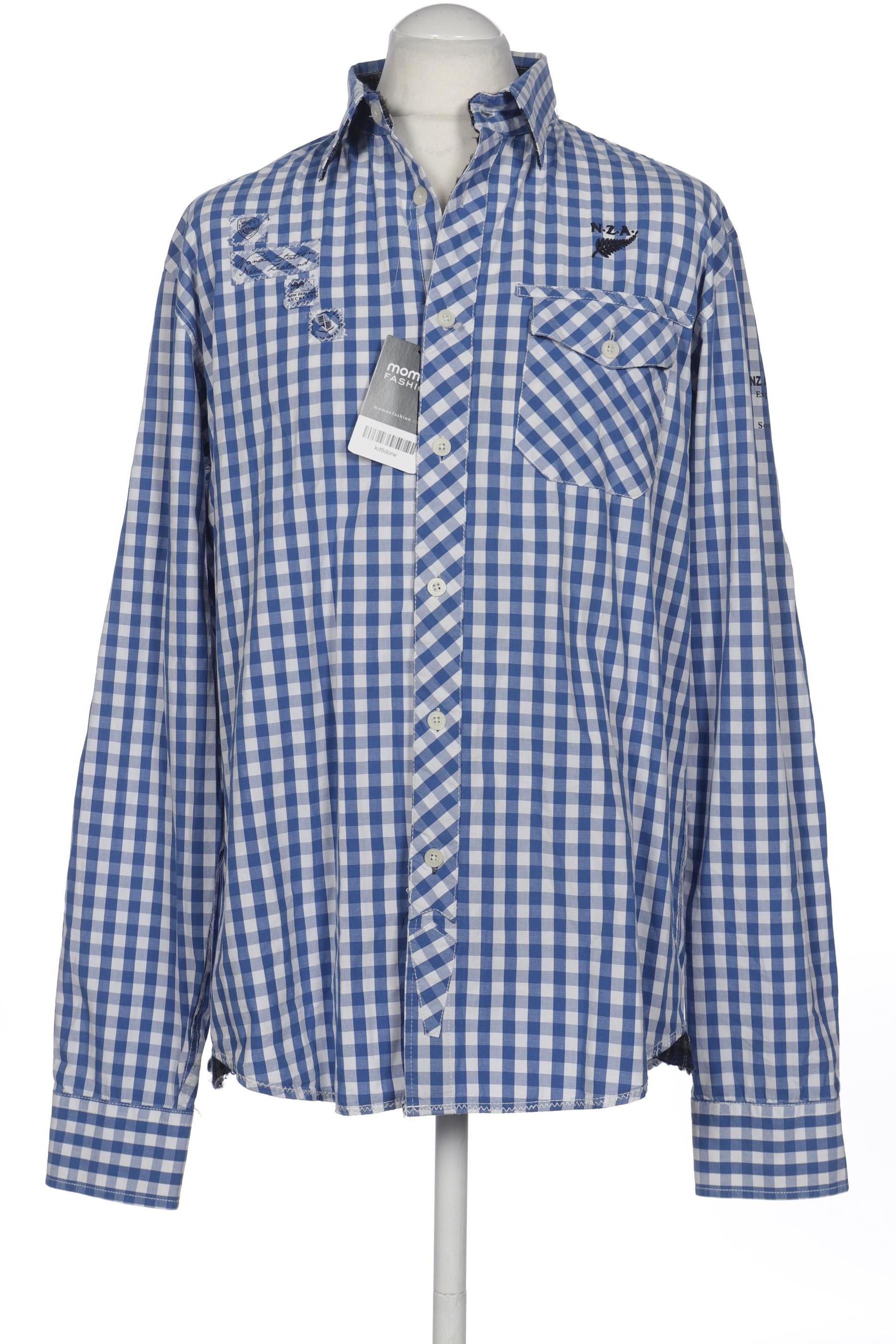 

NZA NEW ZEALAND AUCKLAND Herren Hemd, blau