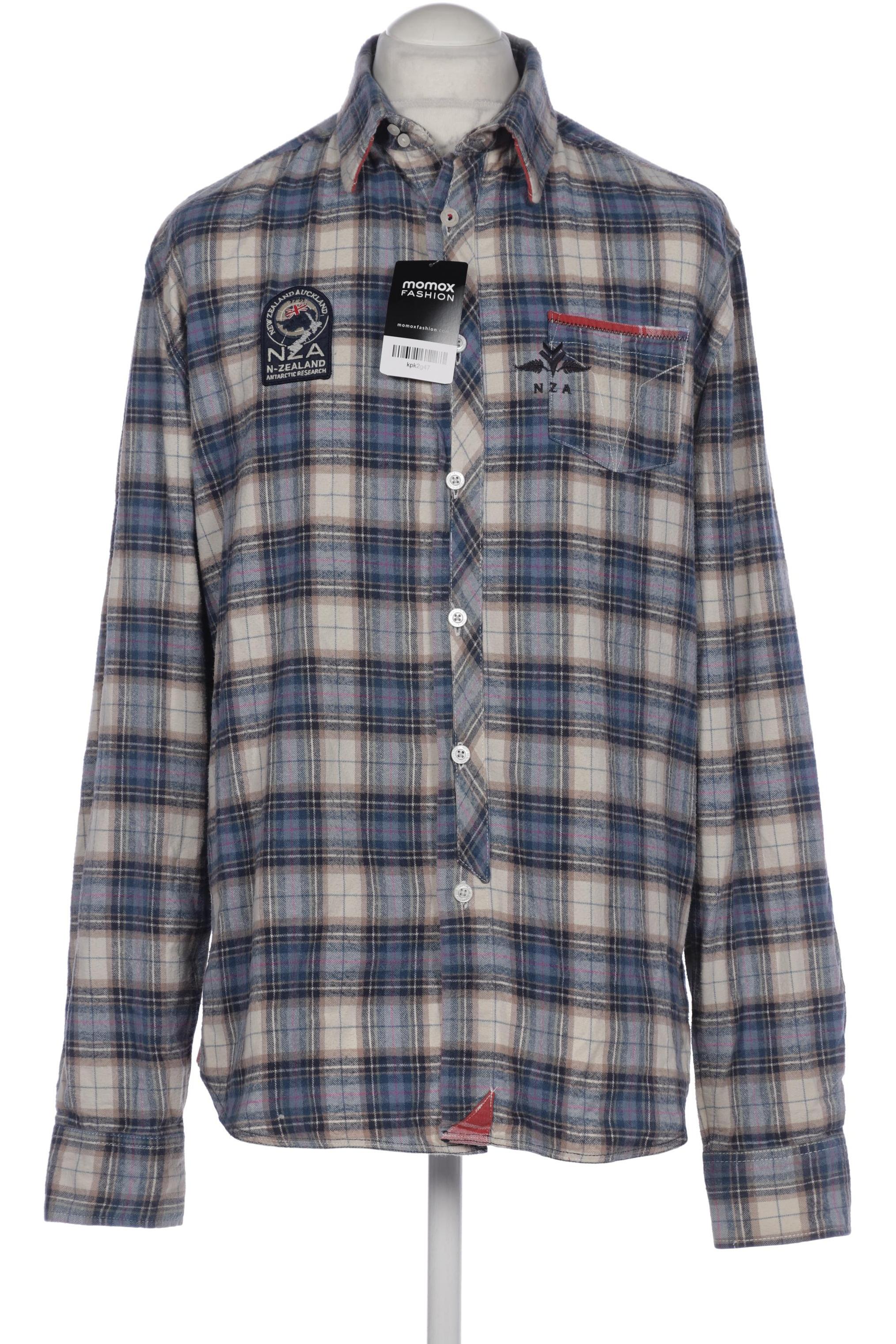 

NZA NEW Zealand Auckland Herren Hemd, blau, Gr. 54