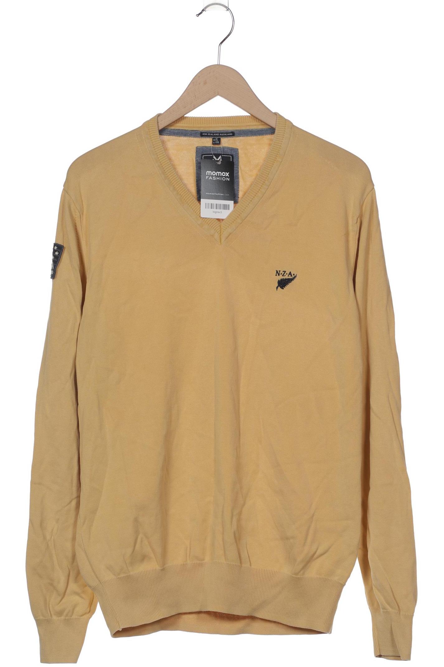 

NZA NEW Zealand Auckland Herren Pullover, gelb, Gr. 54
