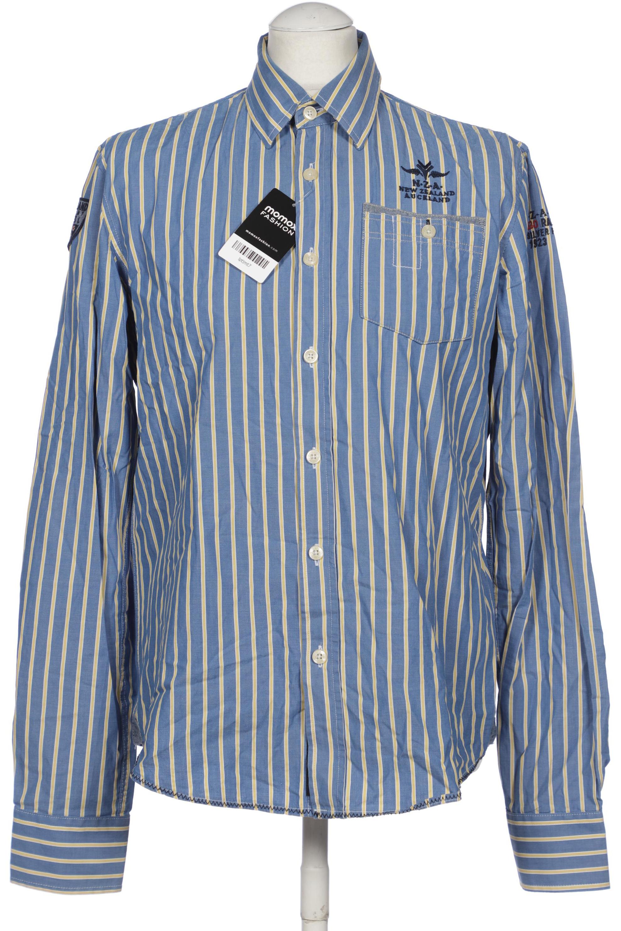 

NZA NEW ZEALAND AUCKLAND Herren Hemd, blau