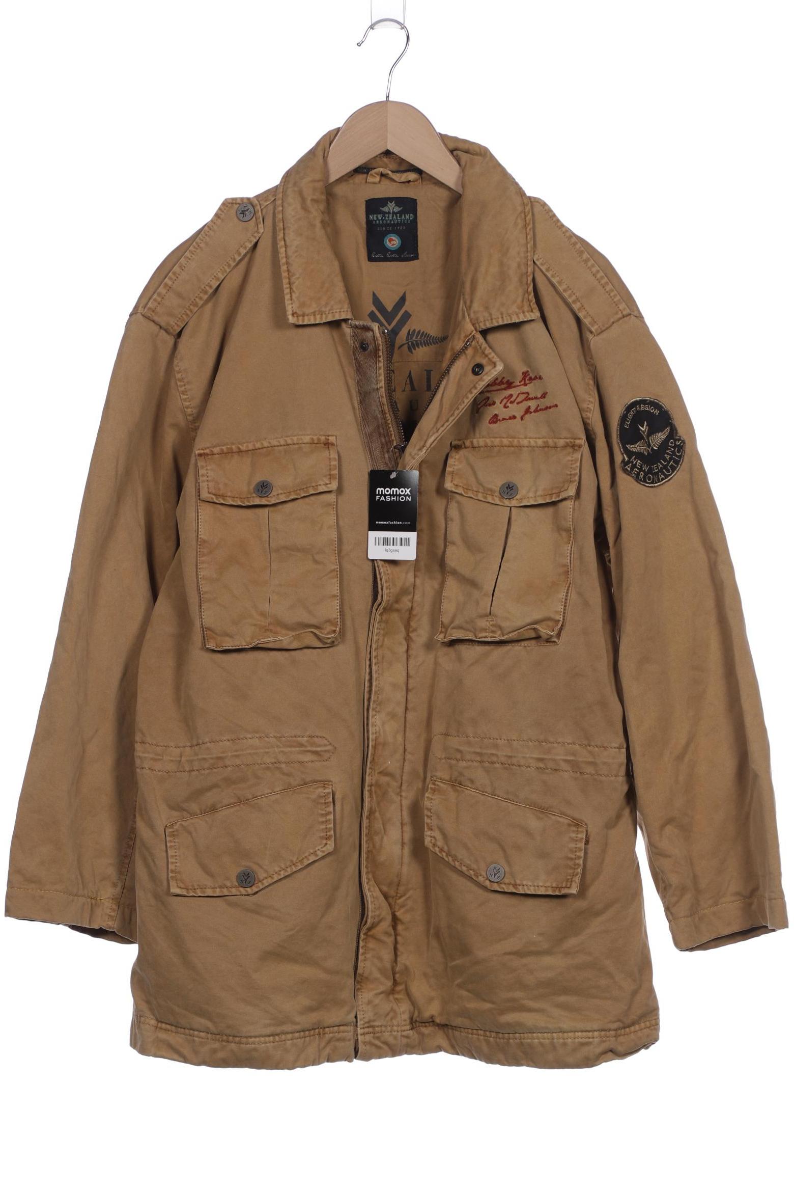 

NZA NEW Zealand Auckland Herren Mantel, beige, Gr. 60