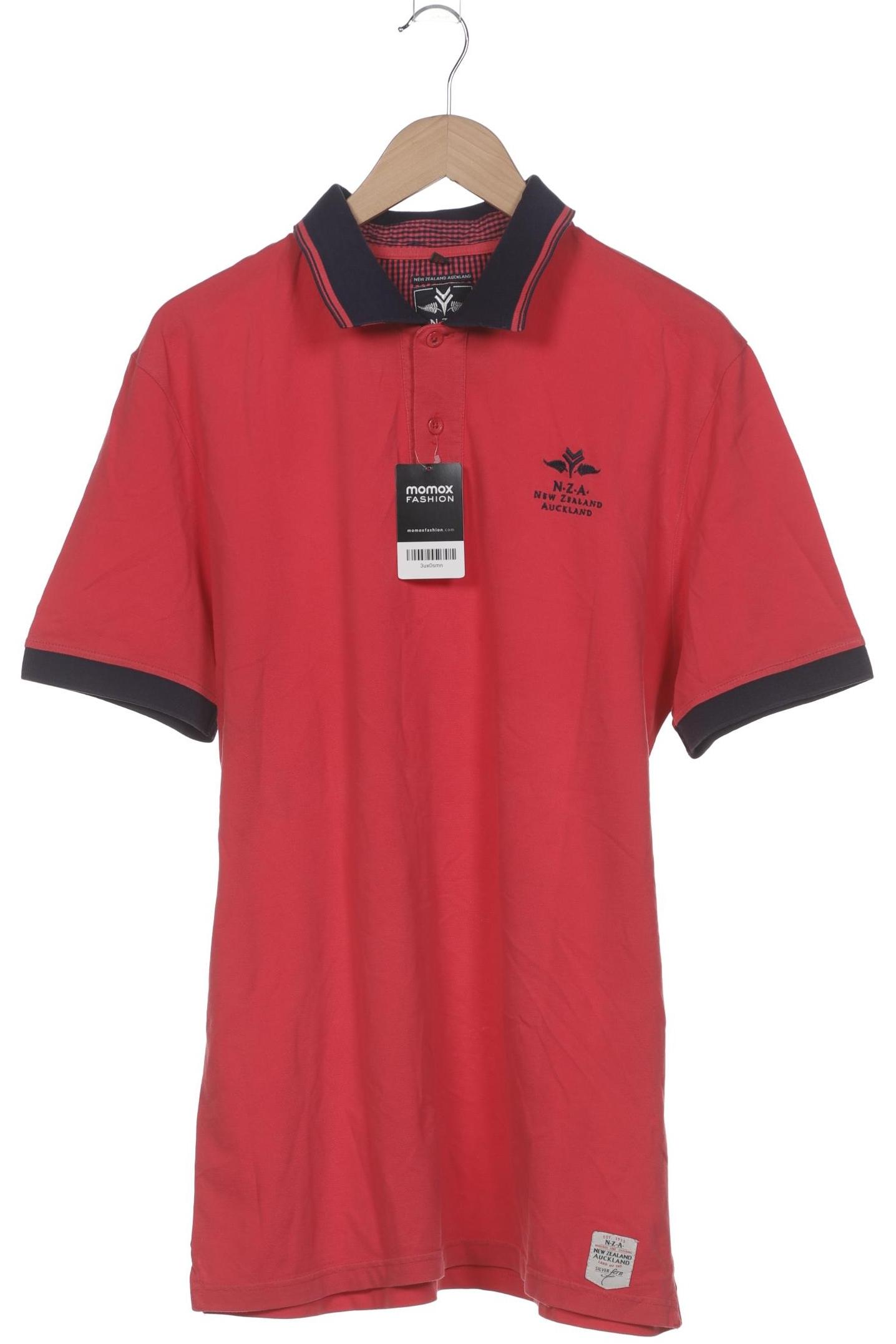 

NZA NEW Zealand Auckland Herren Poloshirt, rot, Gr. 54
