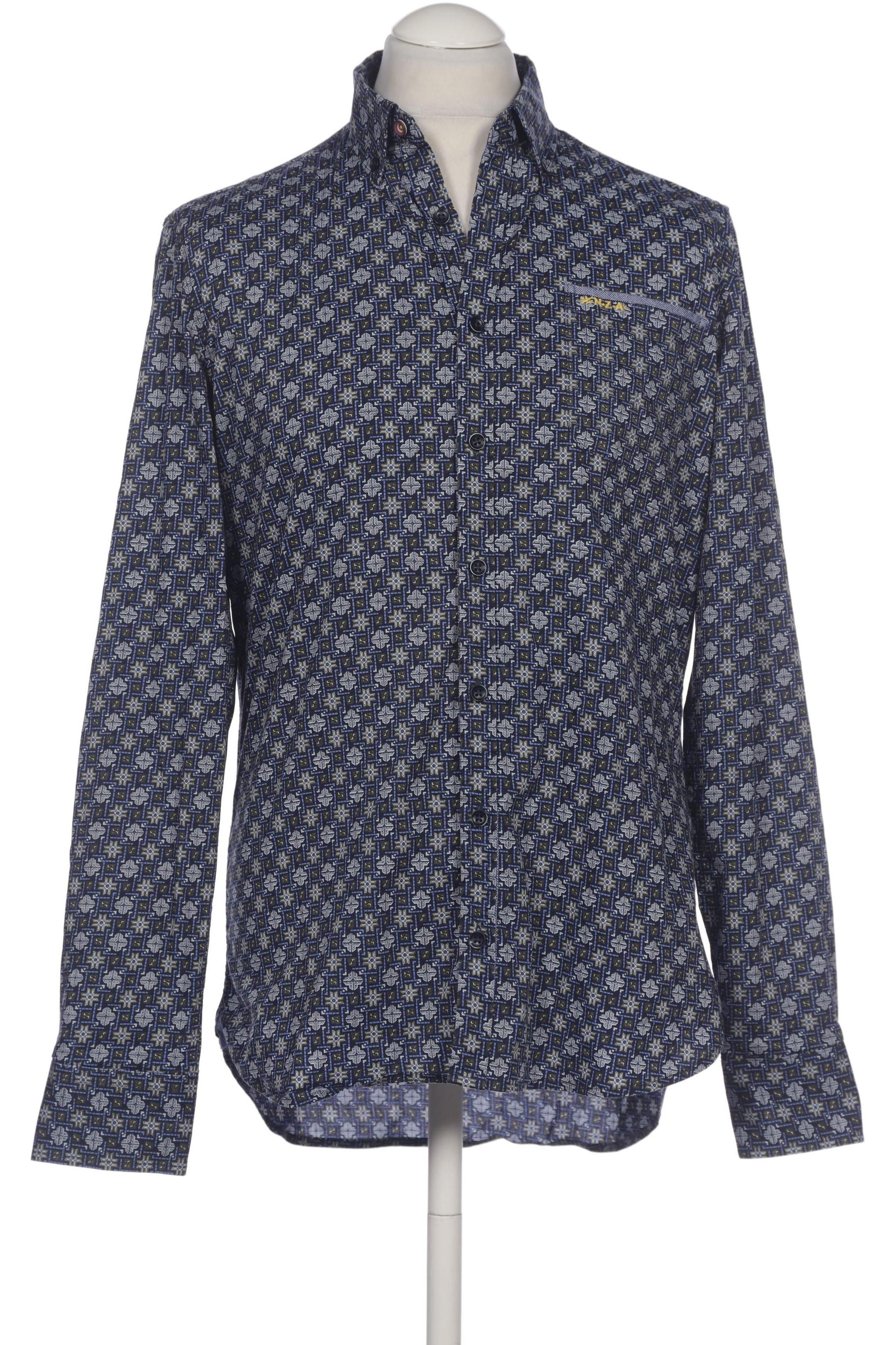 

NZA NEW Zealand Auckland Herren Hemd, marineblau, Gr. 52