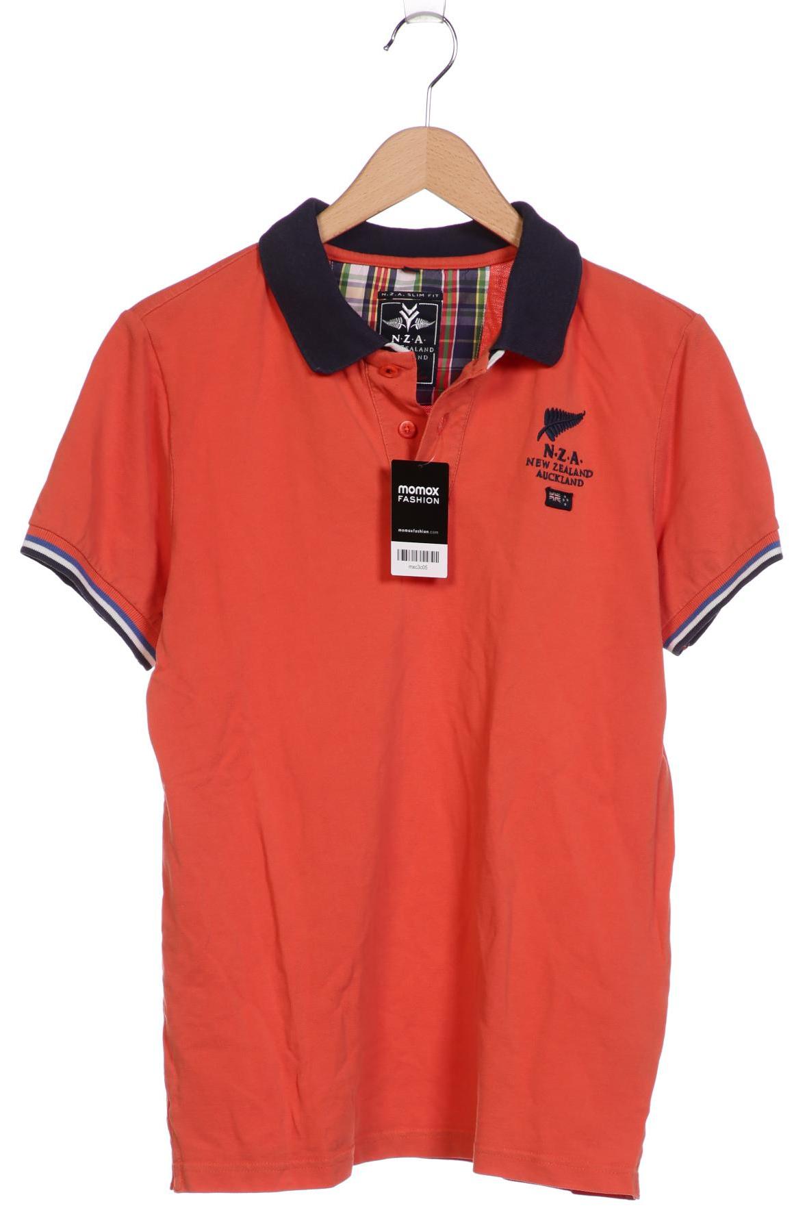 

NZA NEW Zealand Auckland Herren Poloshirt, orange, Gr. 48
