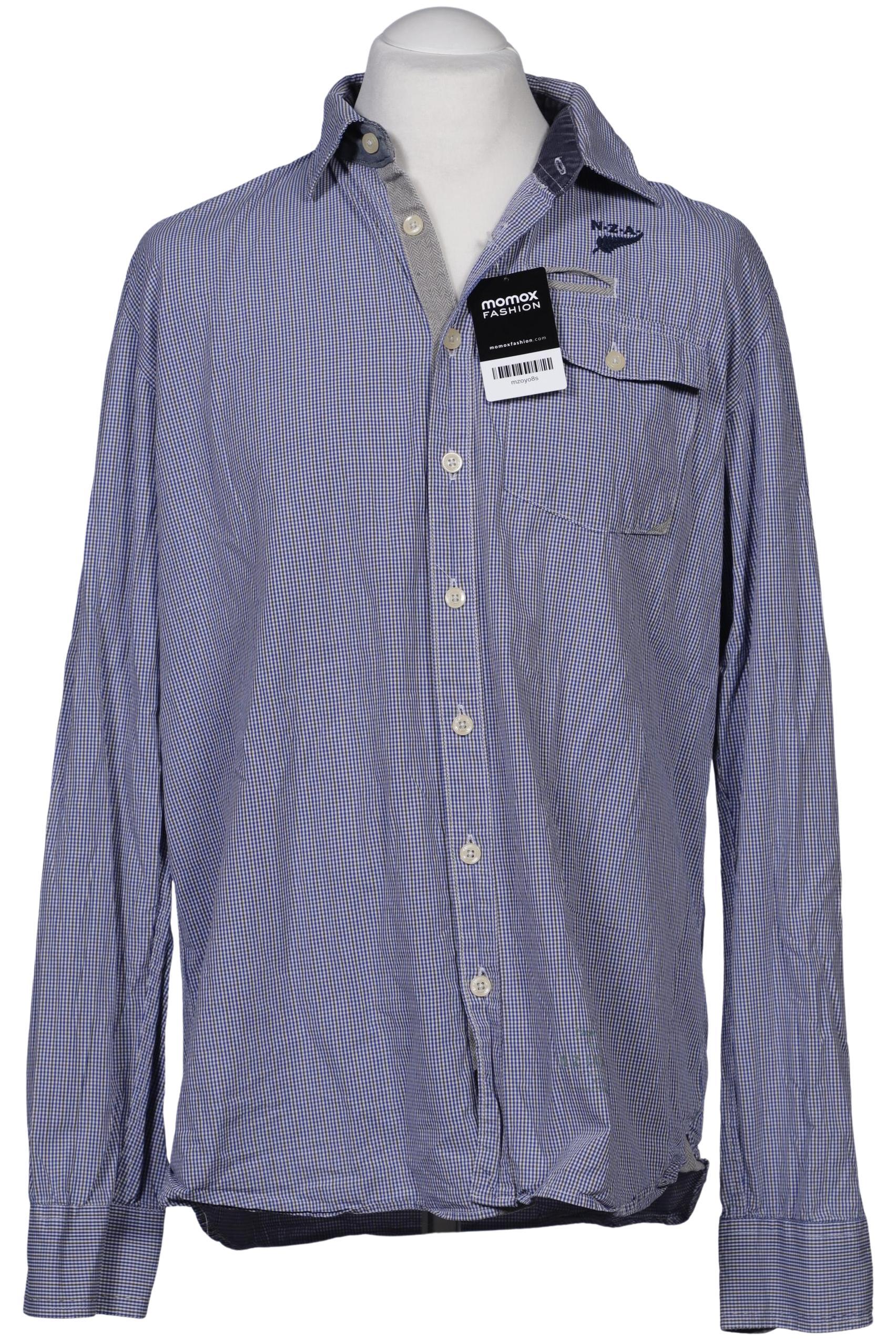 

NZA NEW Zealand Auckland Herren Hemd, blau, Gr. 54