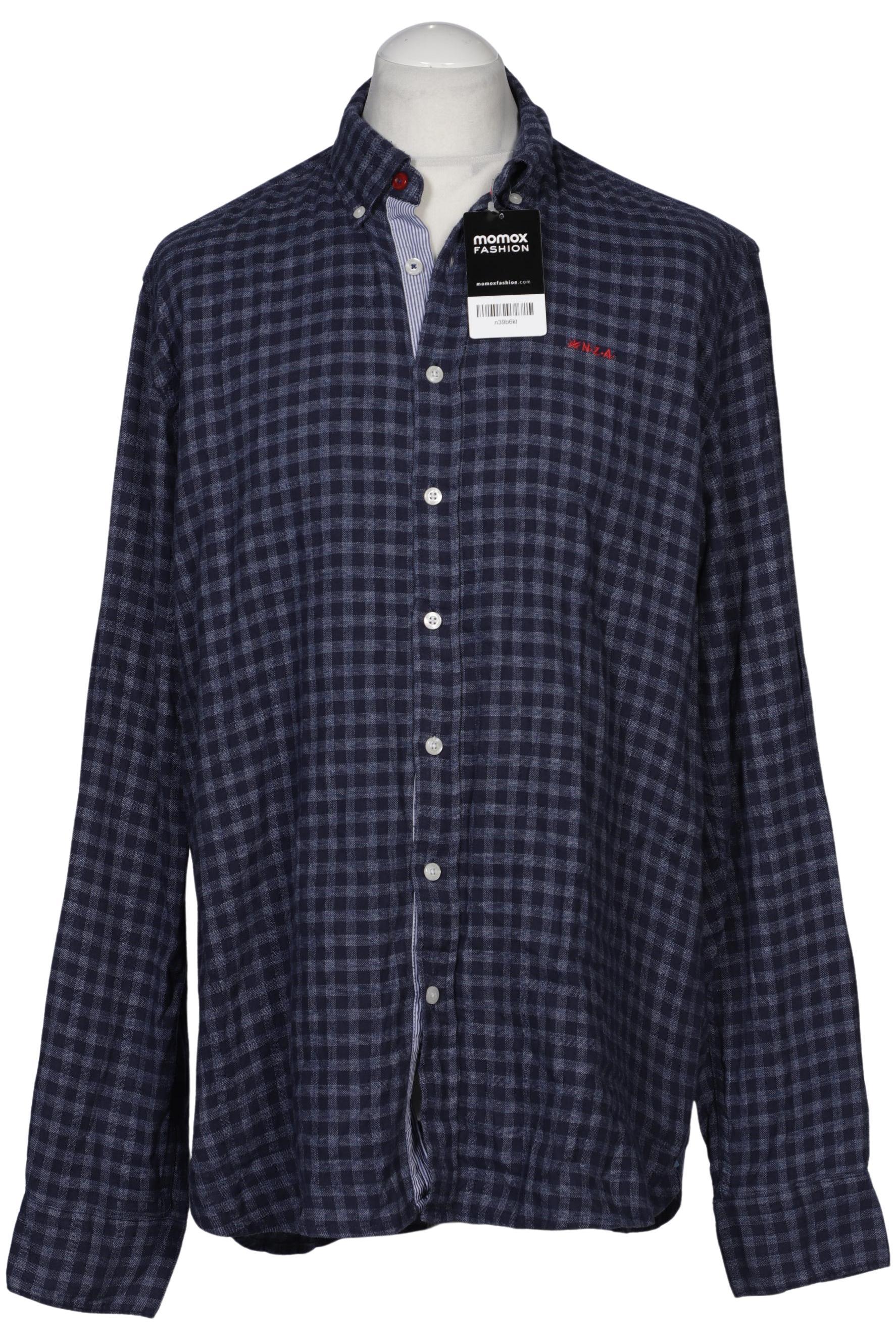 

NZA NEW Zealand Auckland Herren Hemd, marineblau, Gr. 54