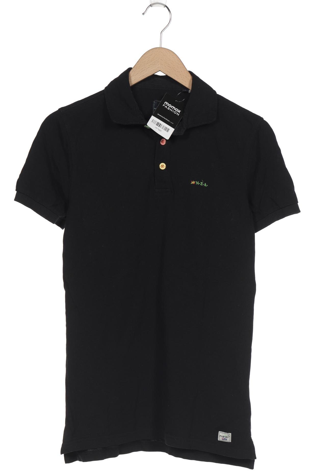 

NZA NEW ZEALAND AUCKLAND Herren Poloshirt, schwarz