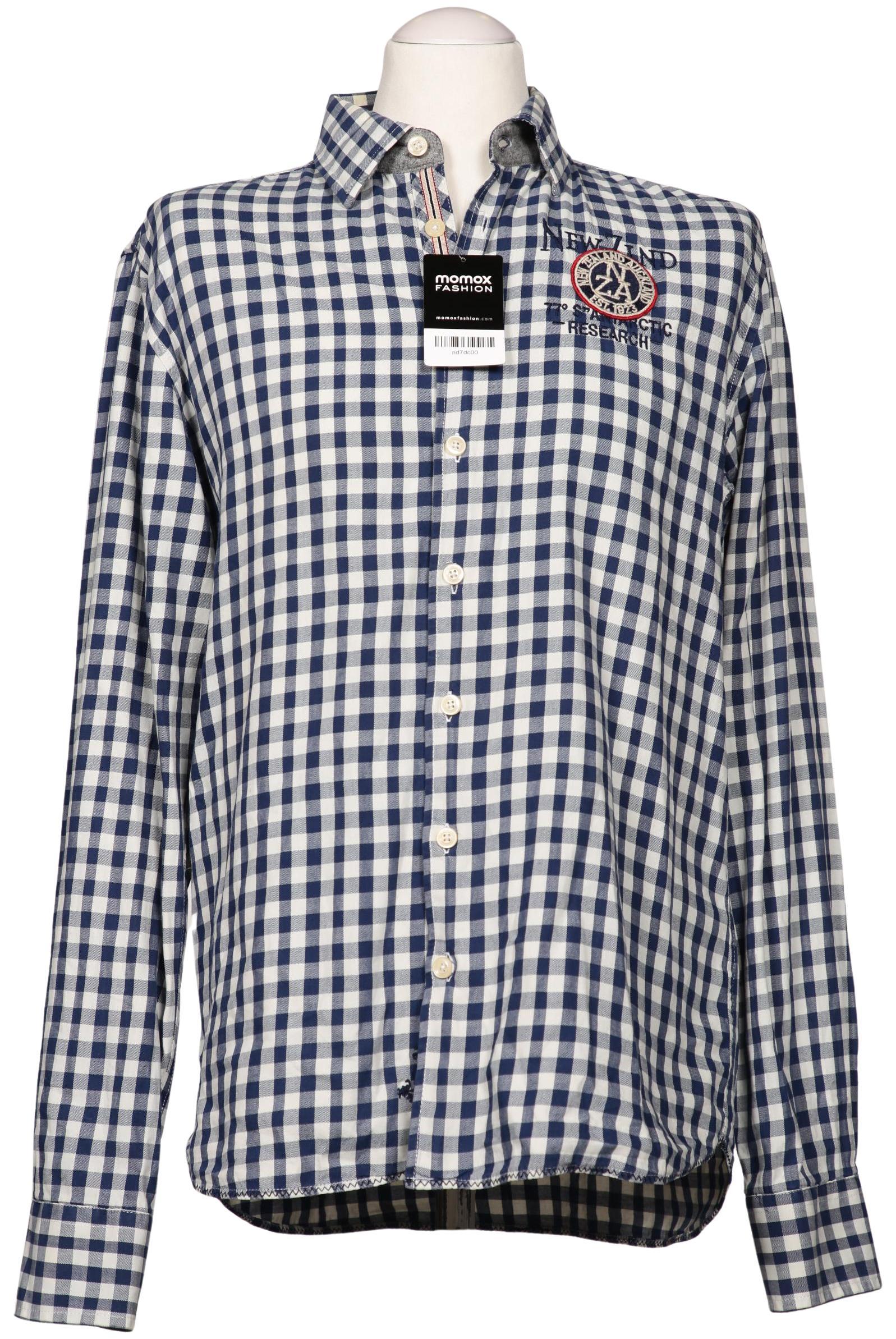 

NZA NEW Zealand Auckland Herren Hemd, marineblau, Gr. 52