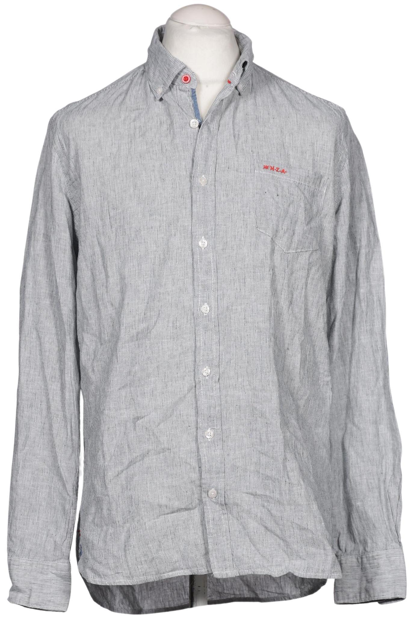 

NZA NEW Zealand Auckland Herren Hemd, grau, Gr. 52