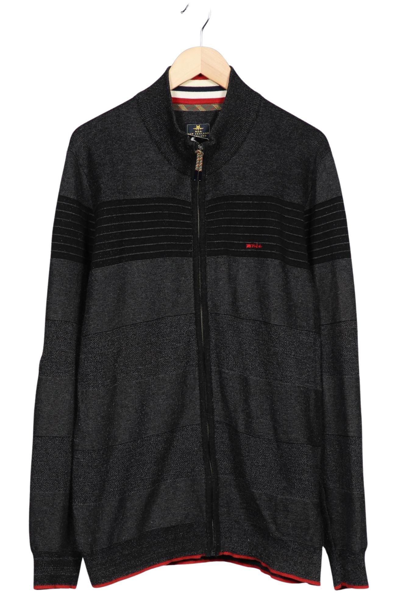 

NZA NEW Zealand Auckland Herren Strickjacke, grau, Gr. 58