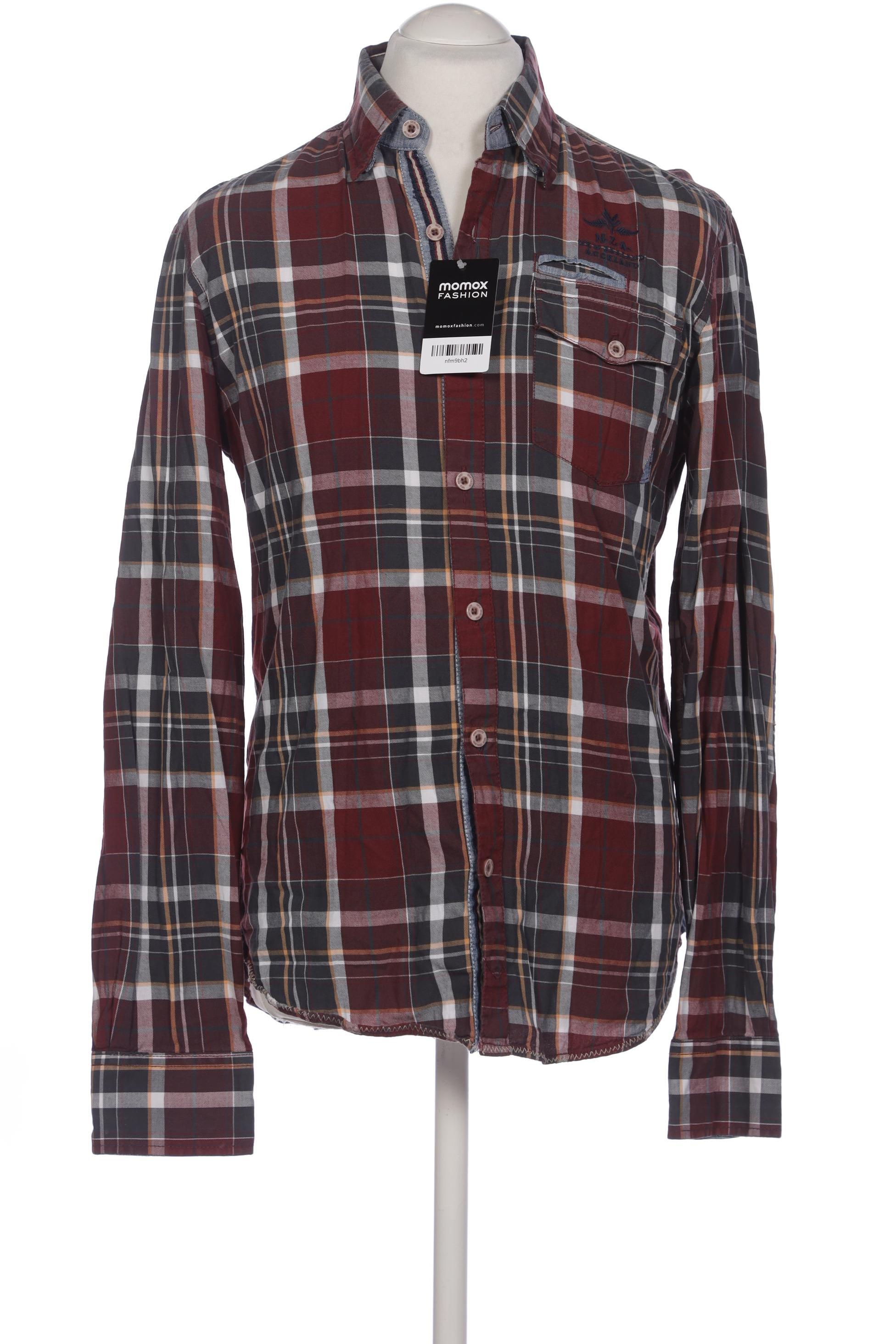 

NZA NEW Zealand Auckland Herren Hemd, bordeaux, Gr. 48