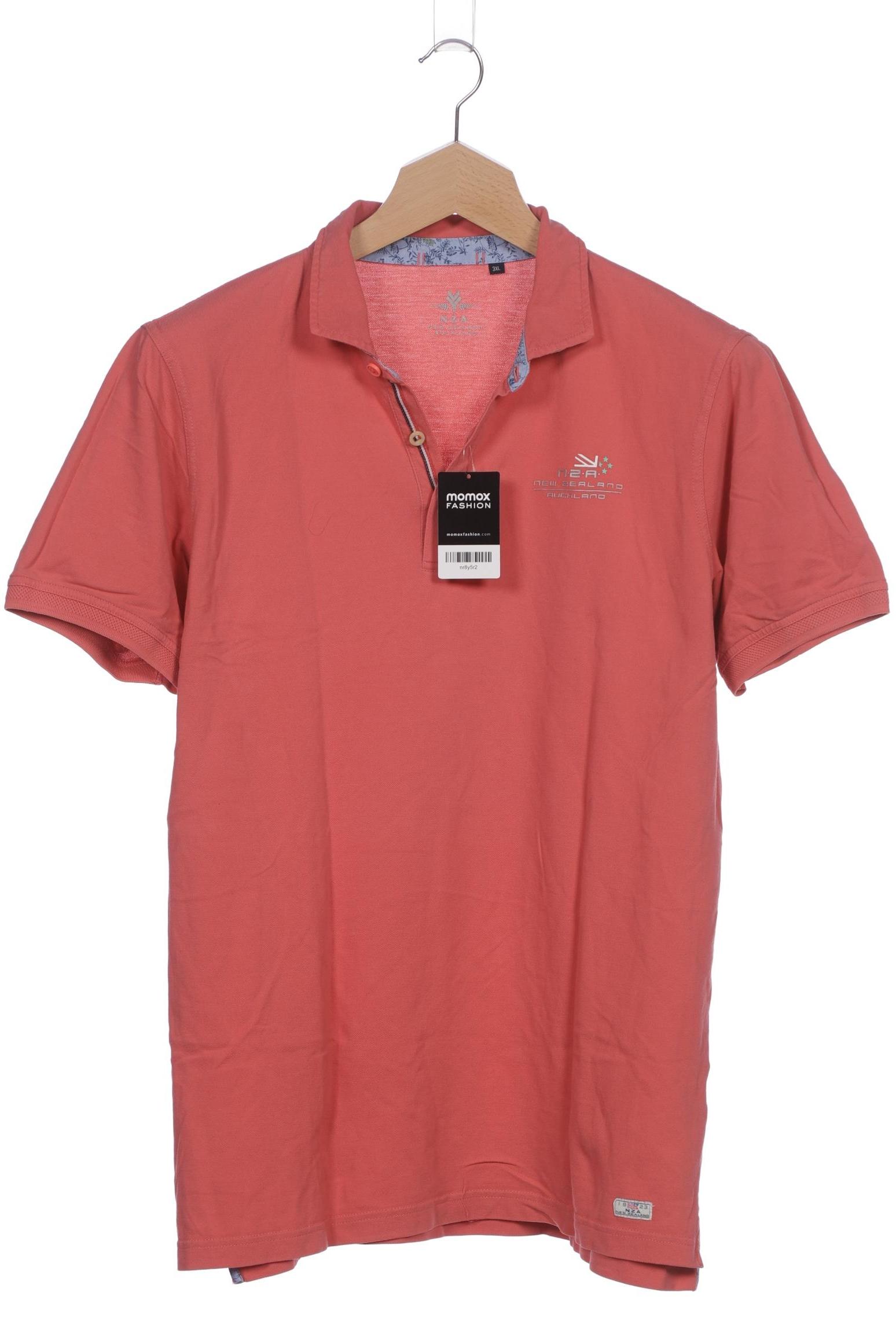 

NZA NEW Zealand Auckland Herren Poloshirt, pink, Gr. 58