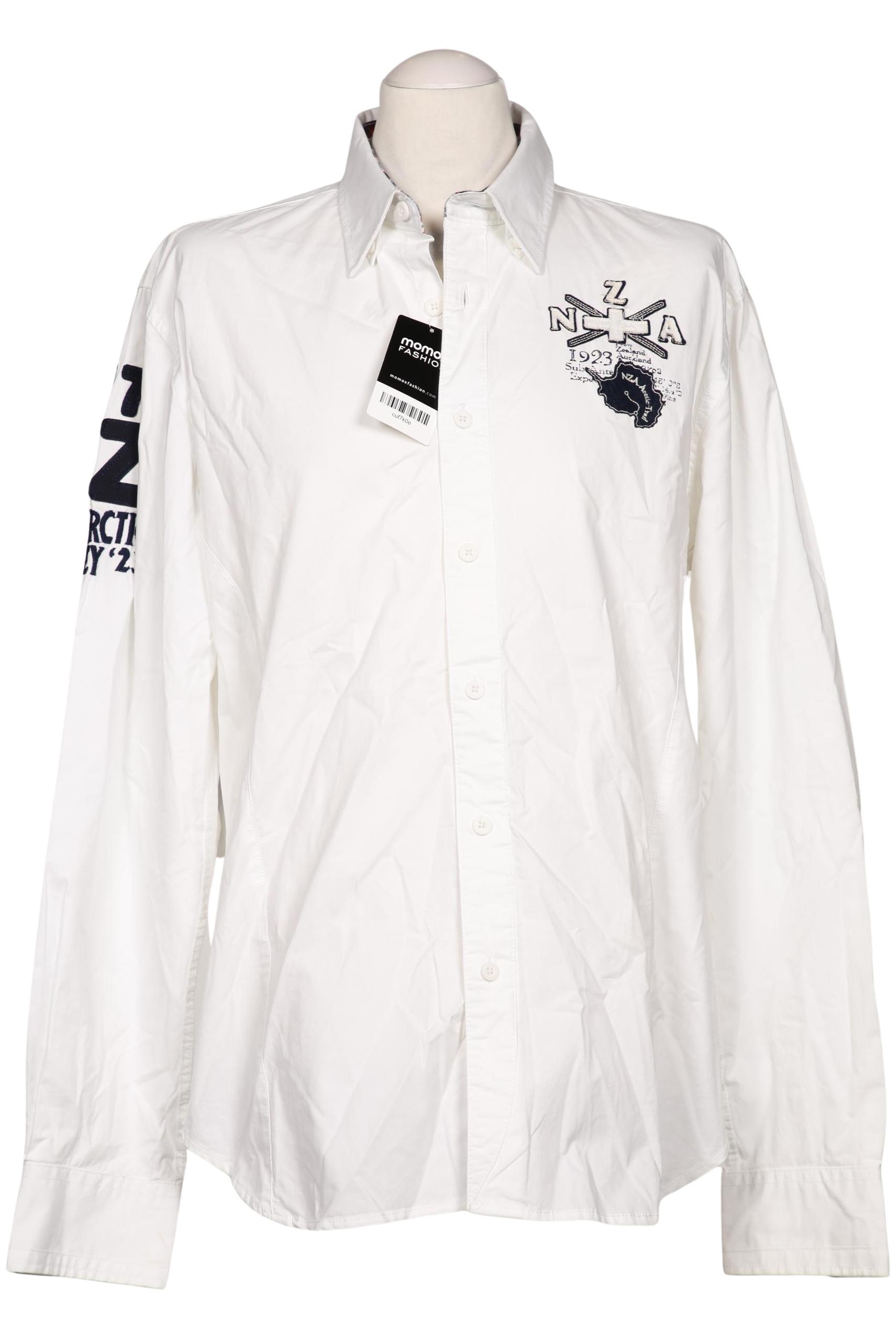 

NZA NEW Zealand Auckland Herren Hemd, weiß, Gr. 54